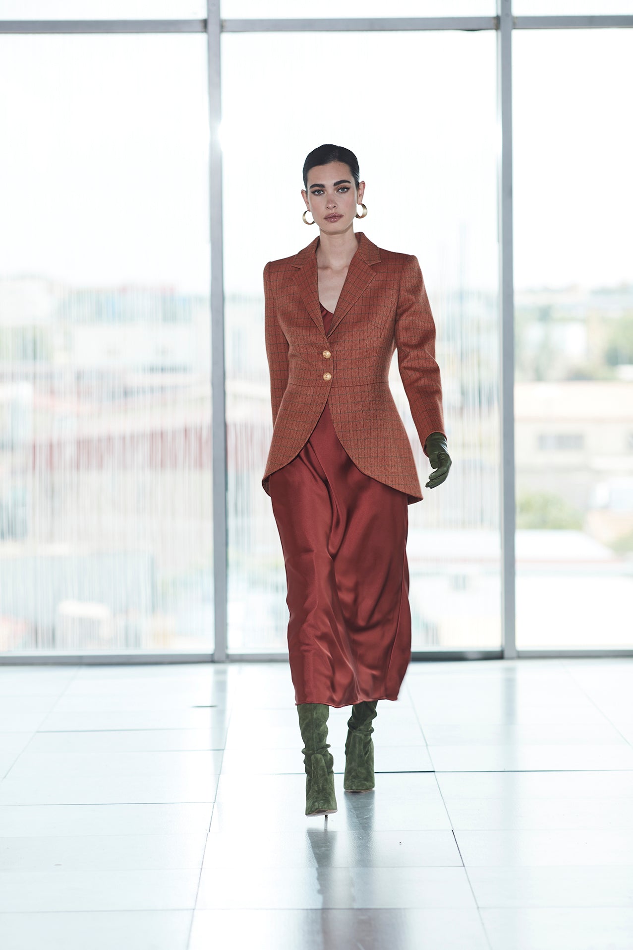 BLAZER LEVITA TERRACOTA BALMORAL - THE EXTREME COLLECTION