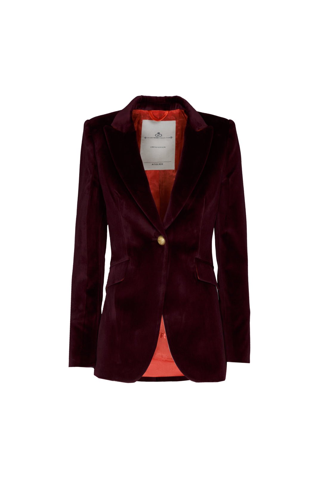 BLAZER MERLOT PARIS VELVET - THE EXTREME COLLECTION