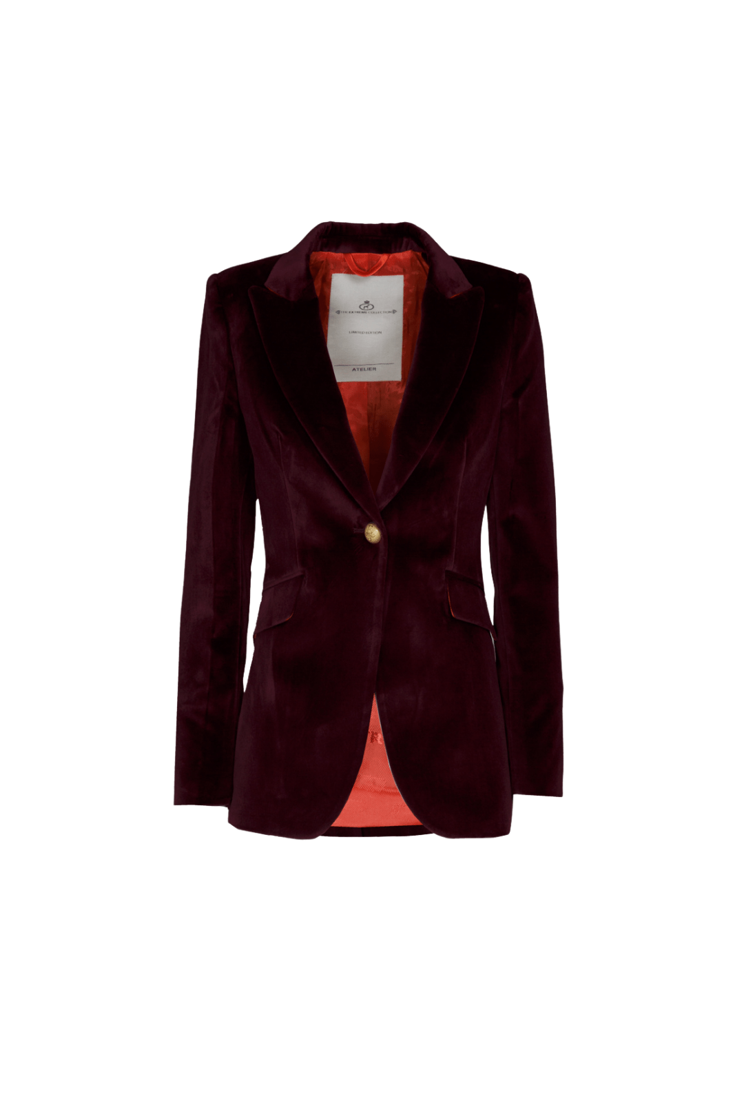 BLAZER MERLOT PARIS VELVET - THE EXTREME COLLECTION