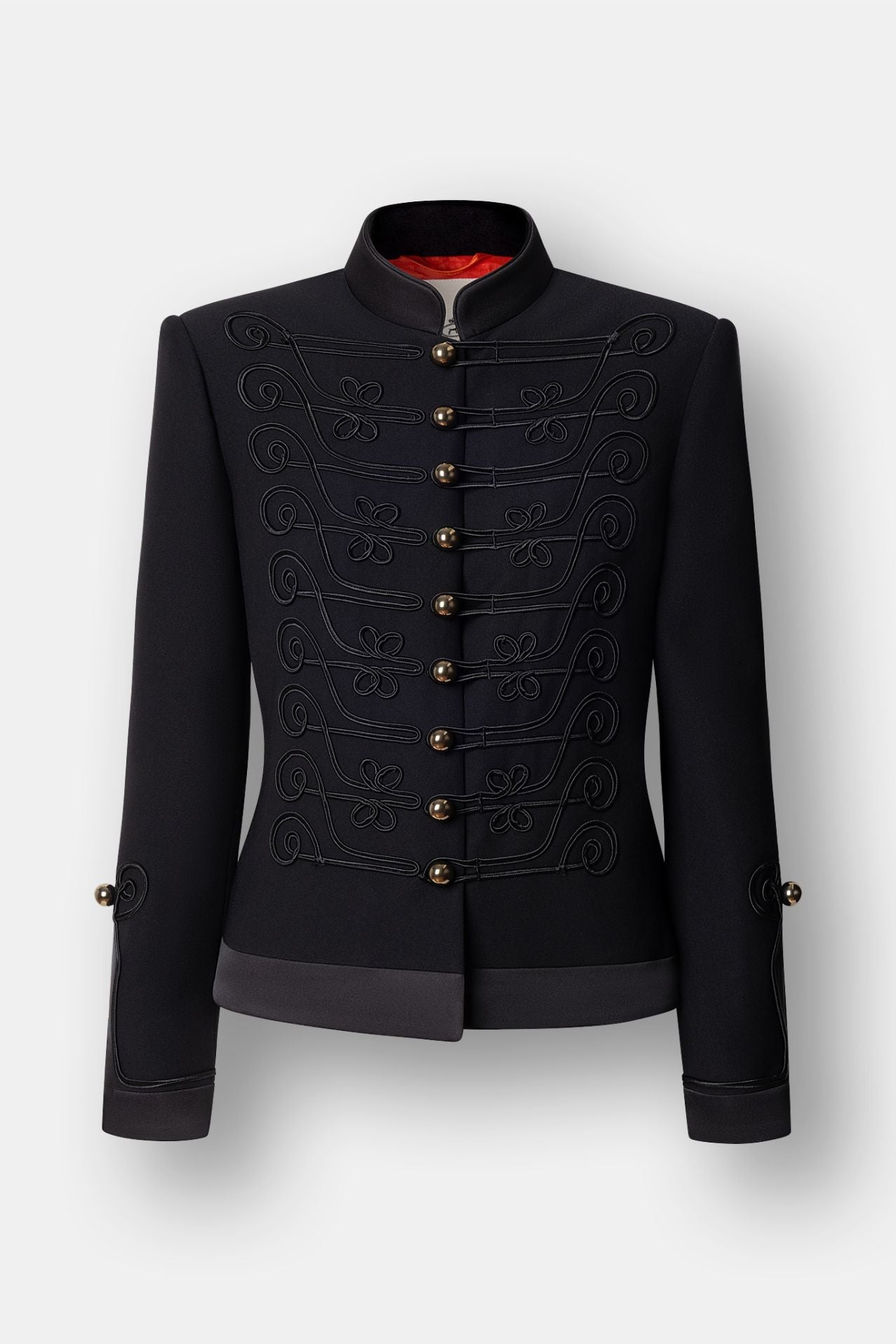 BLAZER MILITAR AZABACHE SOUTAGE LA SPEZIA - THE EXTREME COLLECTION
