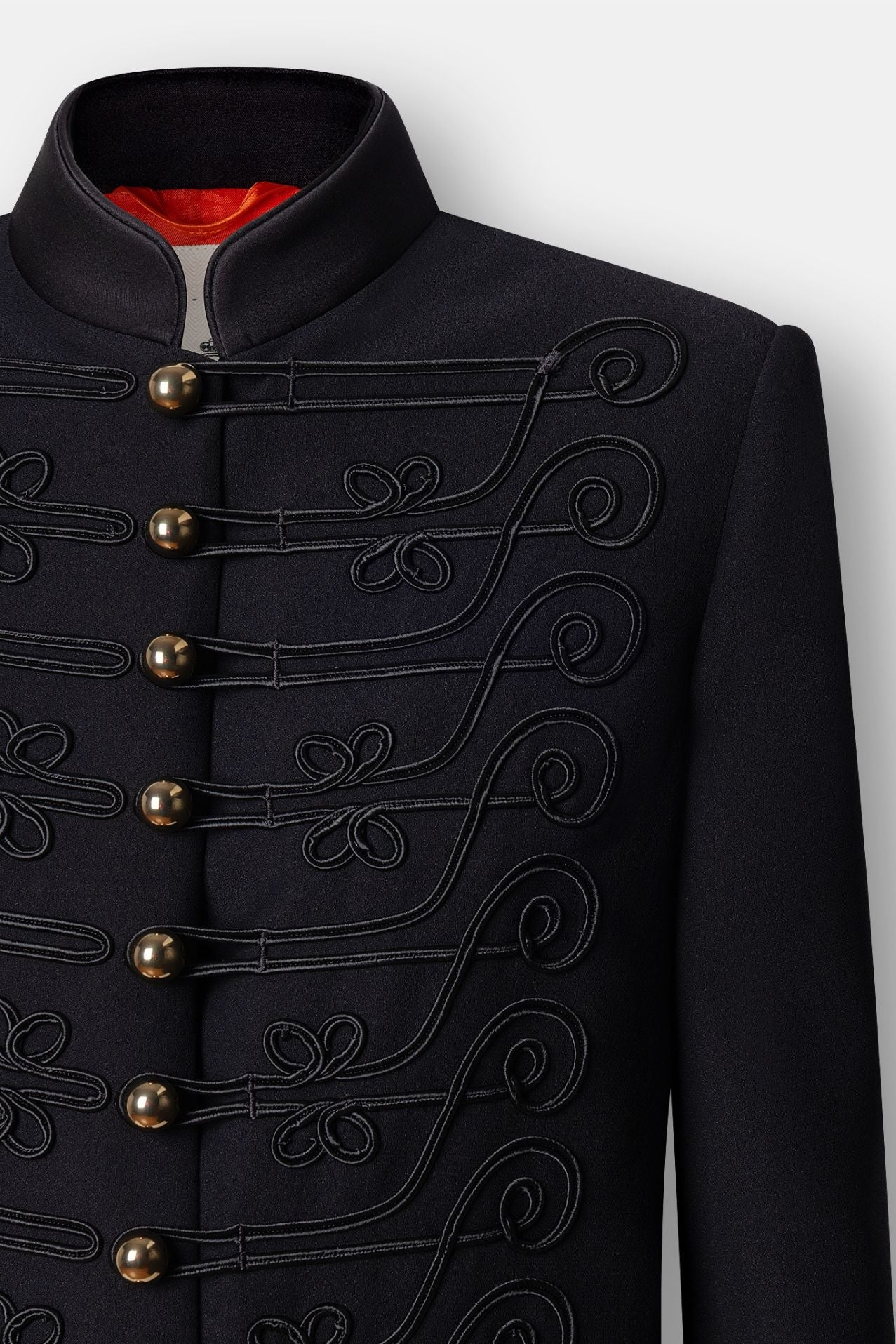 BLAZER MILITAR AZABACHE SOUTAGE LA SPEZIA - THE EXTREME COLLECTION