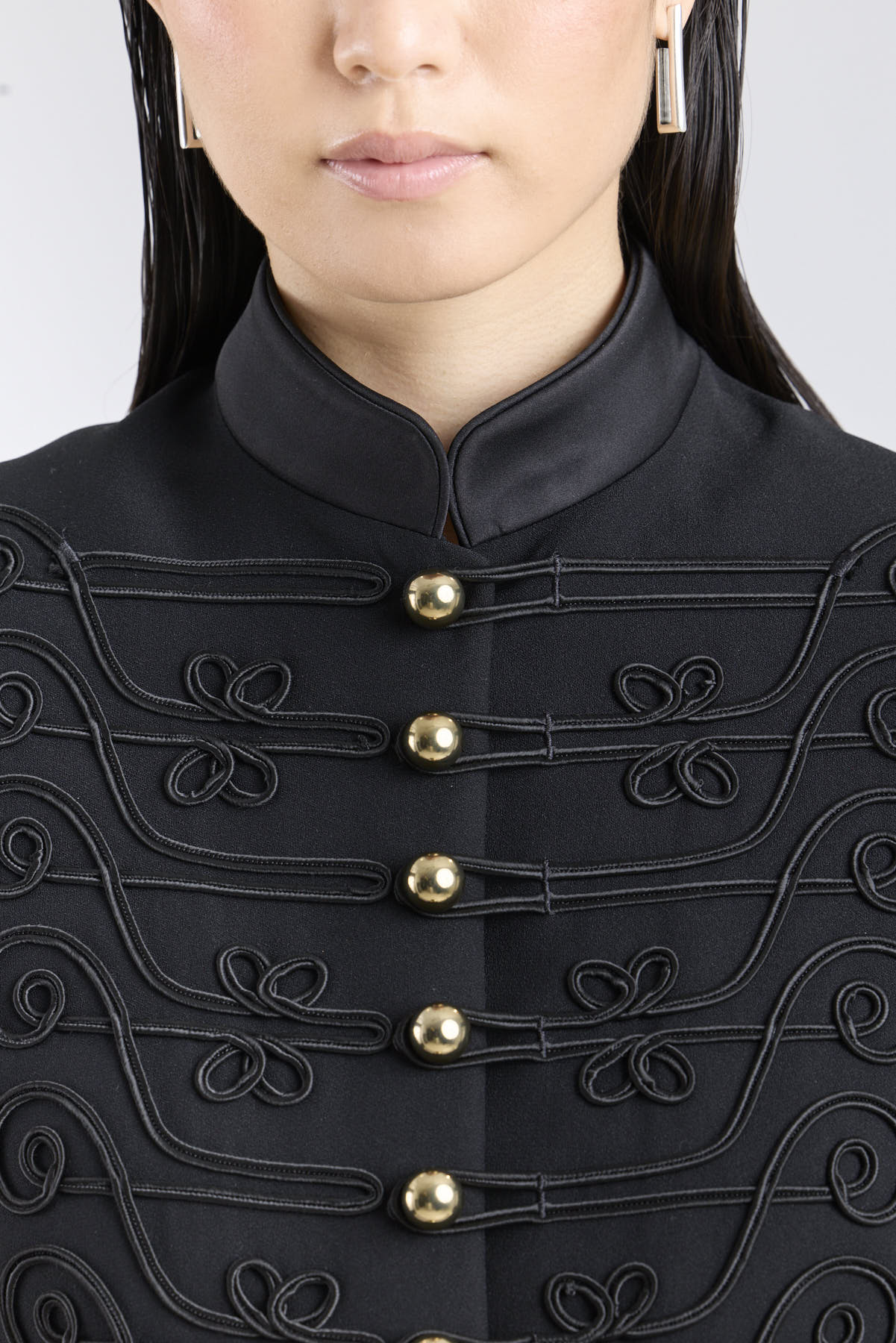 BLAZER MILITAR AZABACHE SOUTAGE LA SPEZIA - THE EXTREME COLLECTION