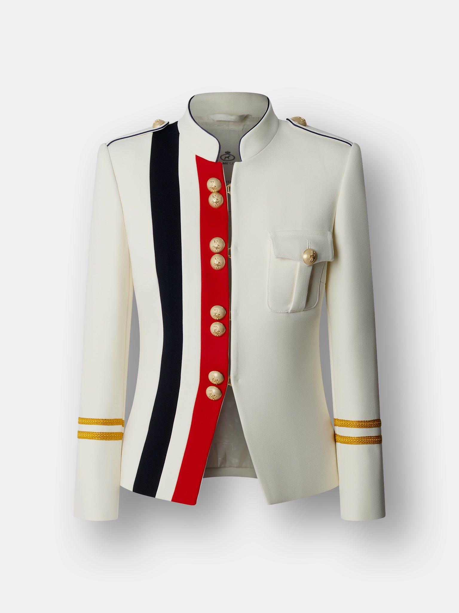 BLAZER MILITAR BLANCA CLAUDIA LONDON - THE EXTREME COLLECTION