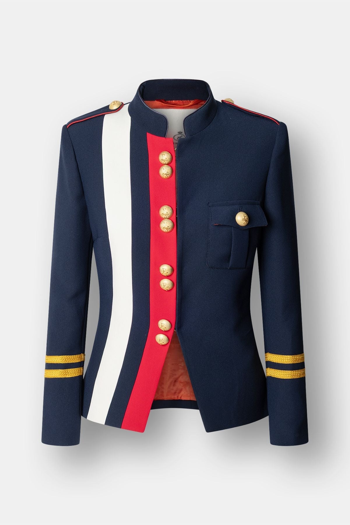 BLAZER MILITAR MARINO CLAUDIA LONDON - THE EXTREME COLLECTION