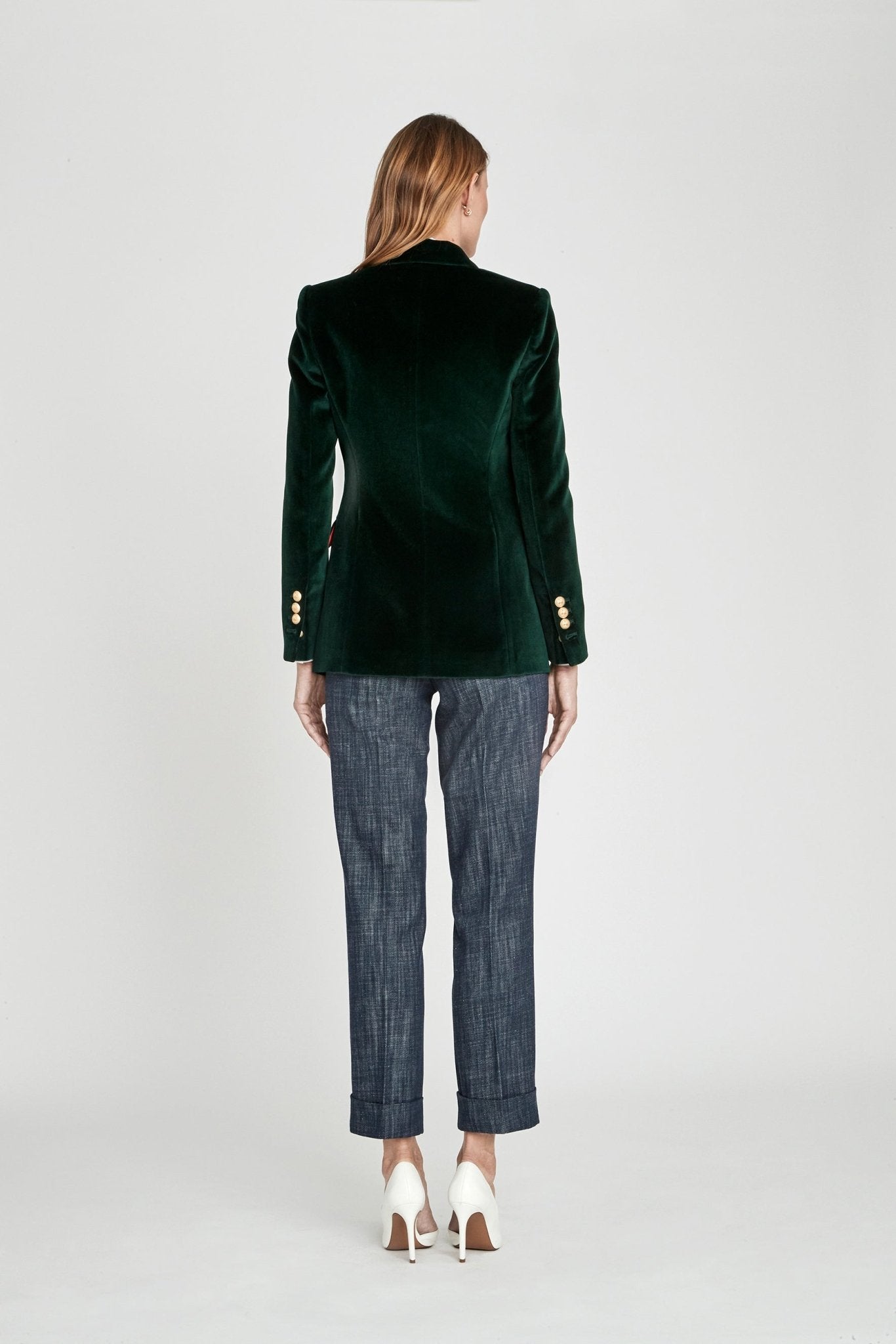 BLAZER OLIVA PARIS VELVET - THE EXTREME COLLECTION