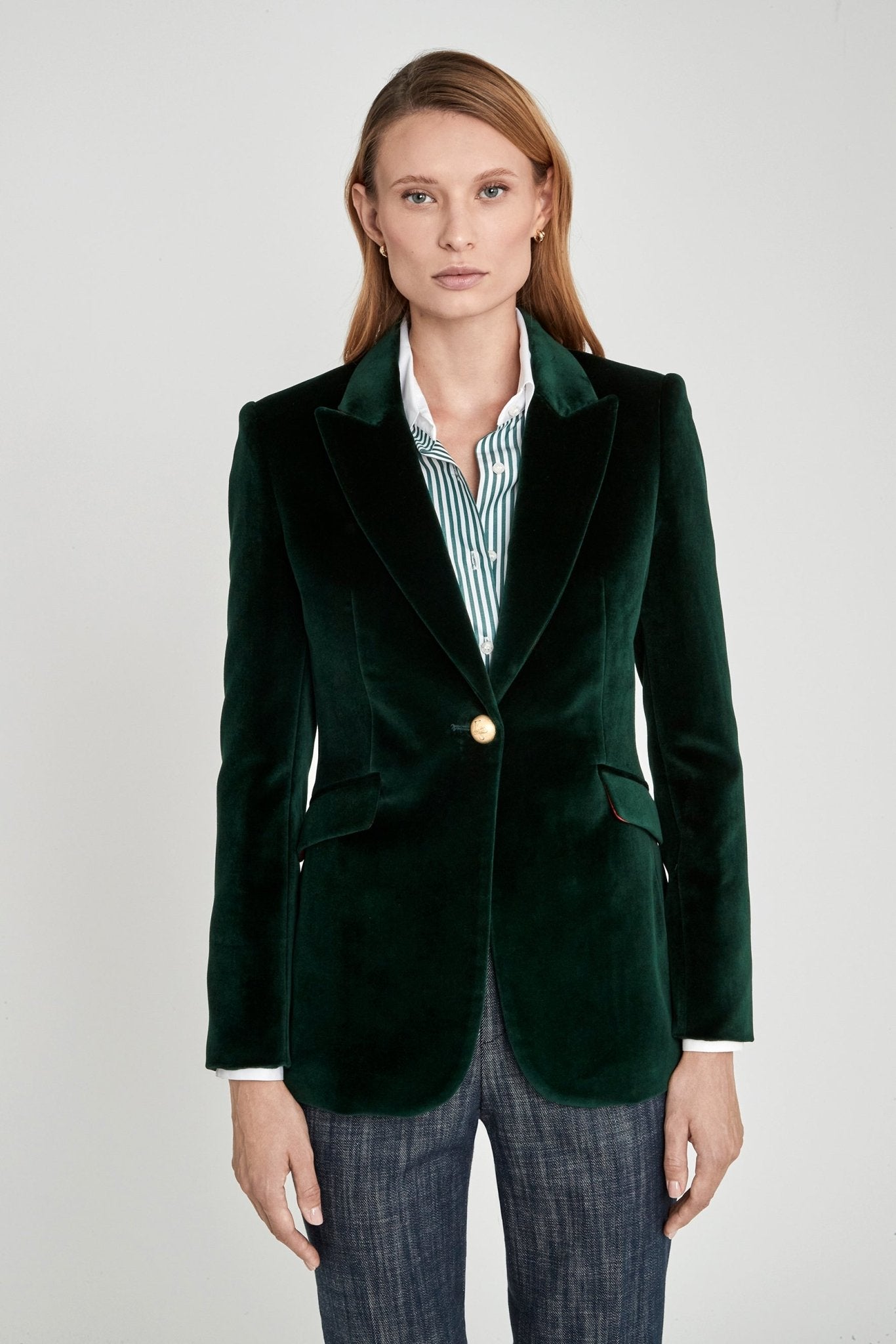BLAZER OLIVA PARIS VELVET - THE EXTREME COLLECTION