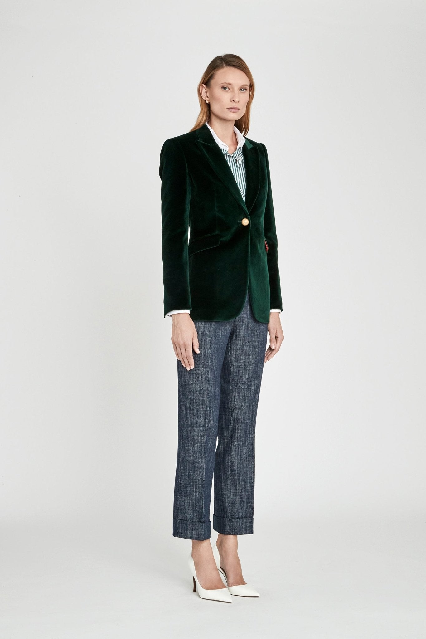 BLAZER OLIVA PARIS VELVET - THE EXTREME COLLECTION