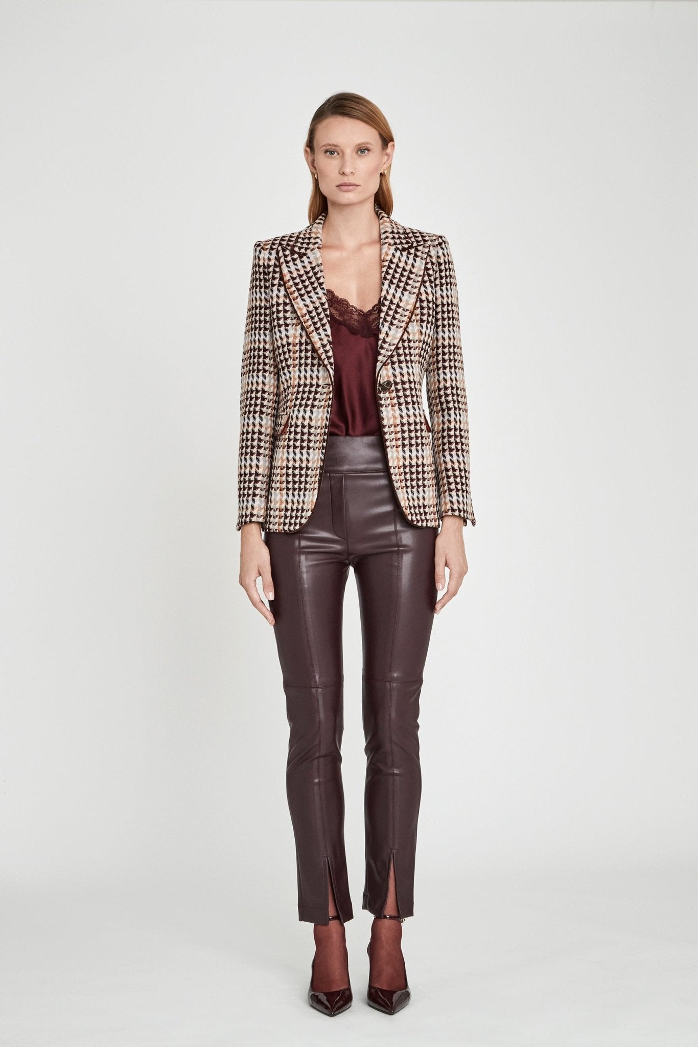 BLAZER PATA DE GALLO MULTICOLOR TRISTÁN - THE EXTREME COLLECTION