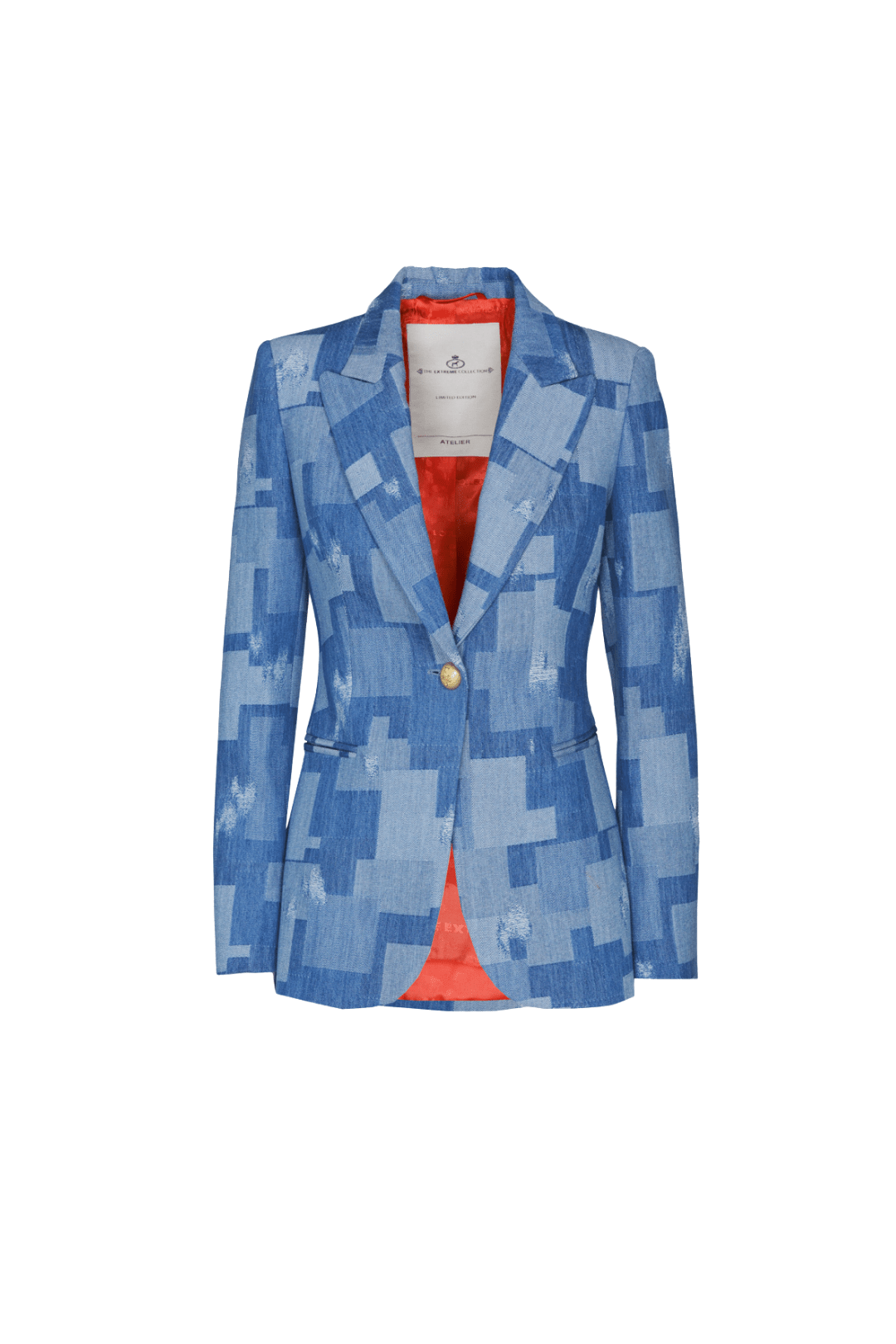 BLAZER PATCHWORK DENIM DUKE - 05 - THE EXTREME COLLECTION