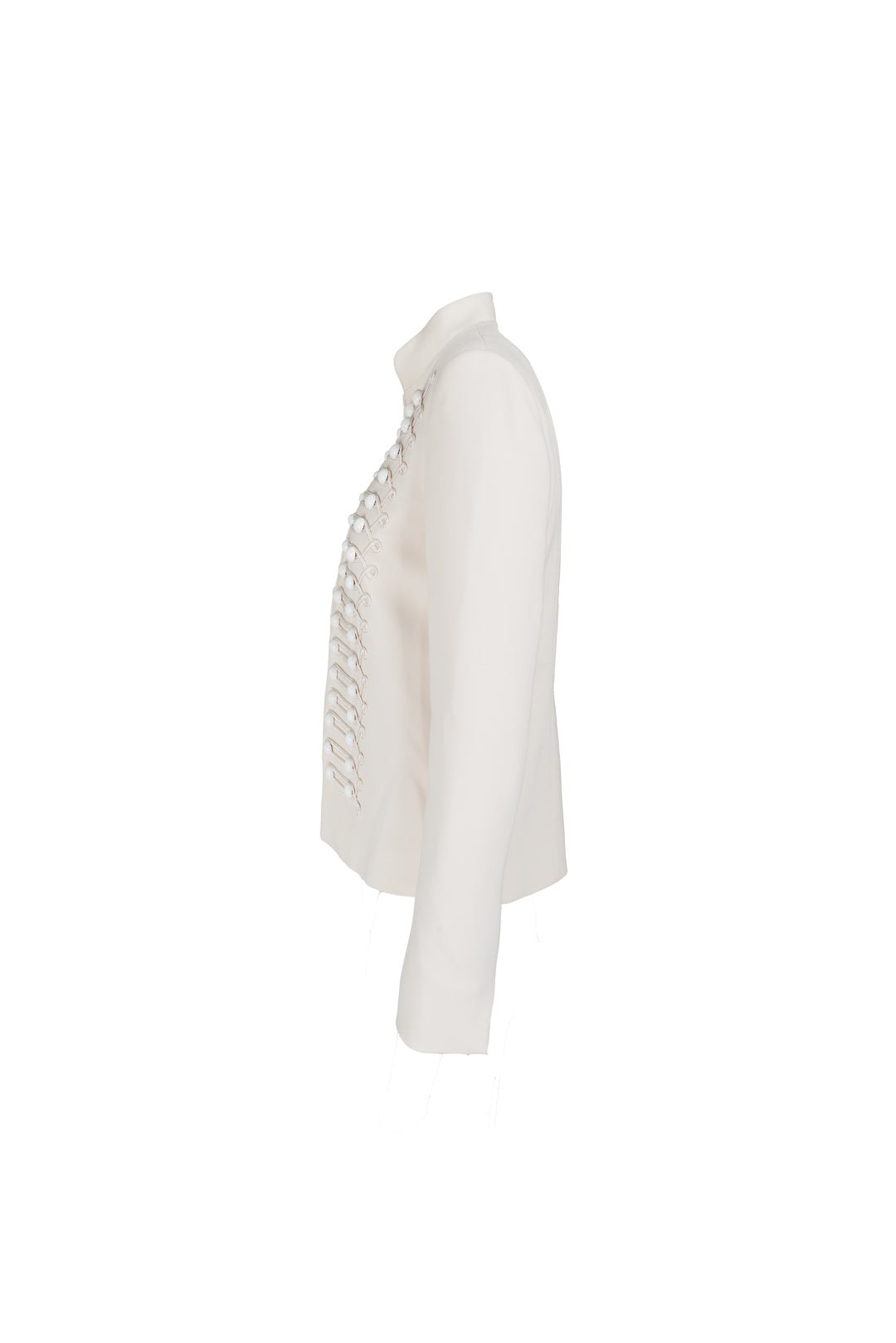 BLAZER BORDADO SOUTAGE MARFIL GAUTIER-THE EXTREME COLLECTION