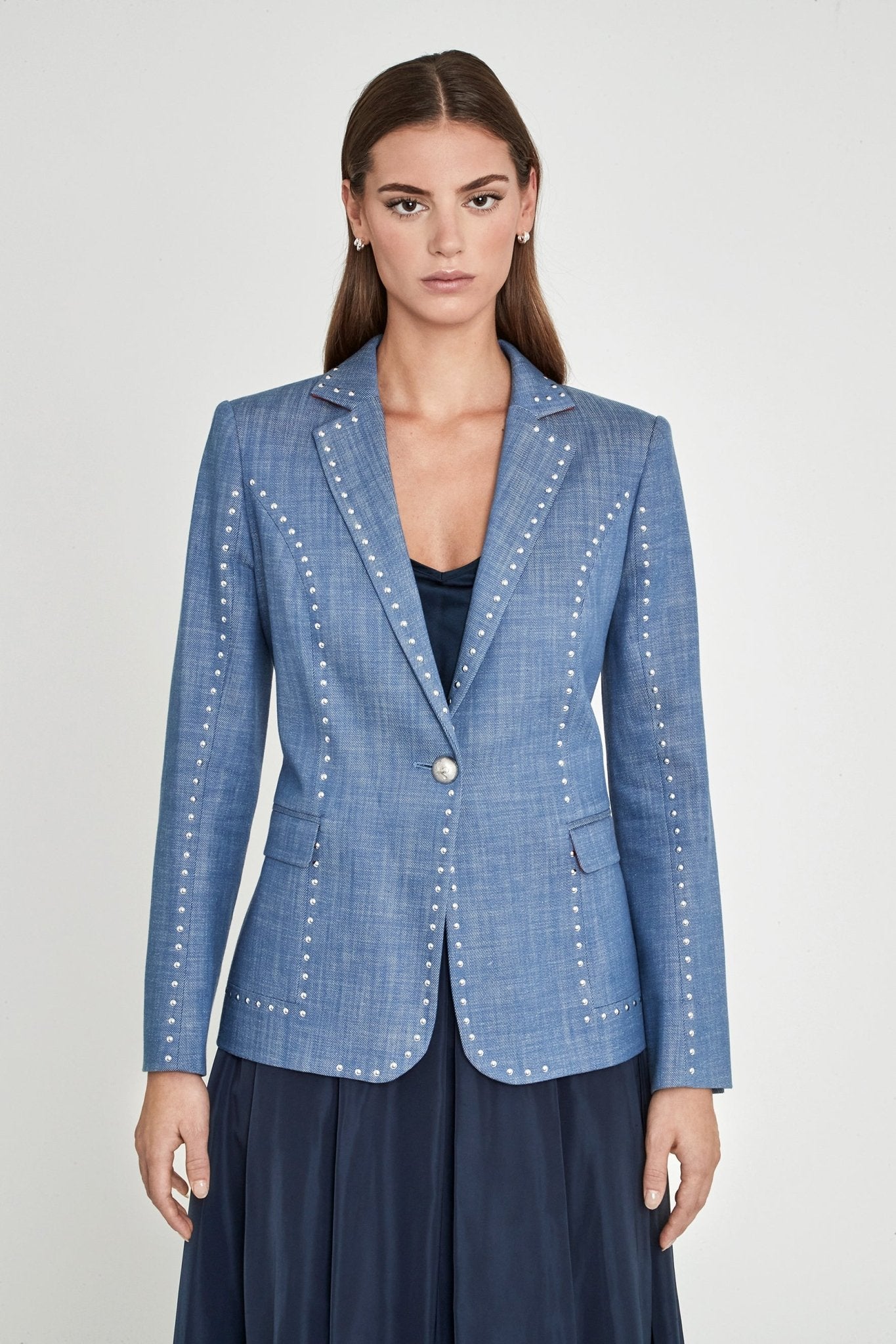 BLAZER TACHAS DENIM DOMINIQUE - THE EXTREME COLLECTION