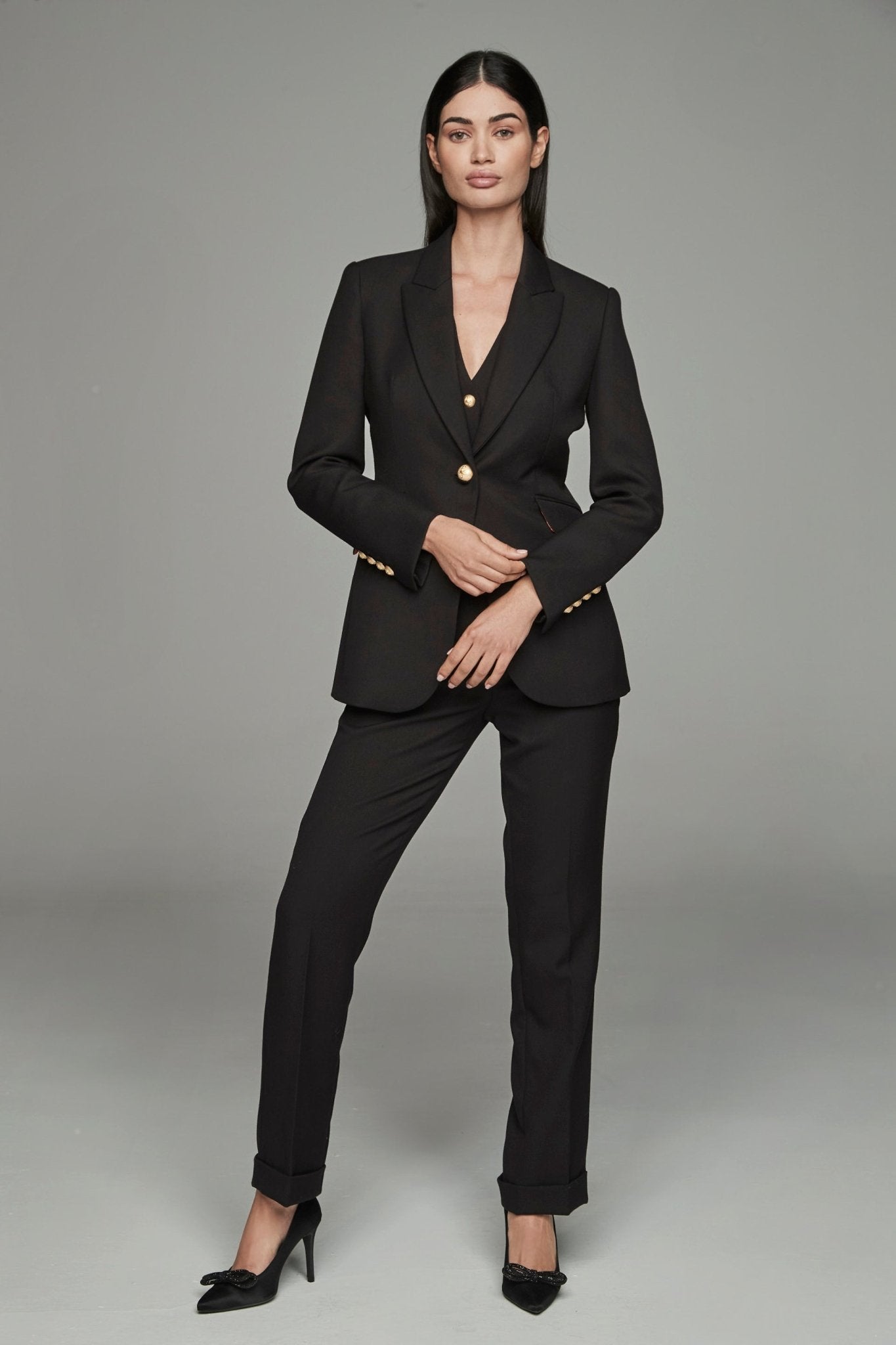 BLAZER UN BOTON NEGRO PARIS - THE EXTREME COLLECTION
