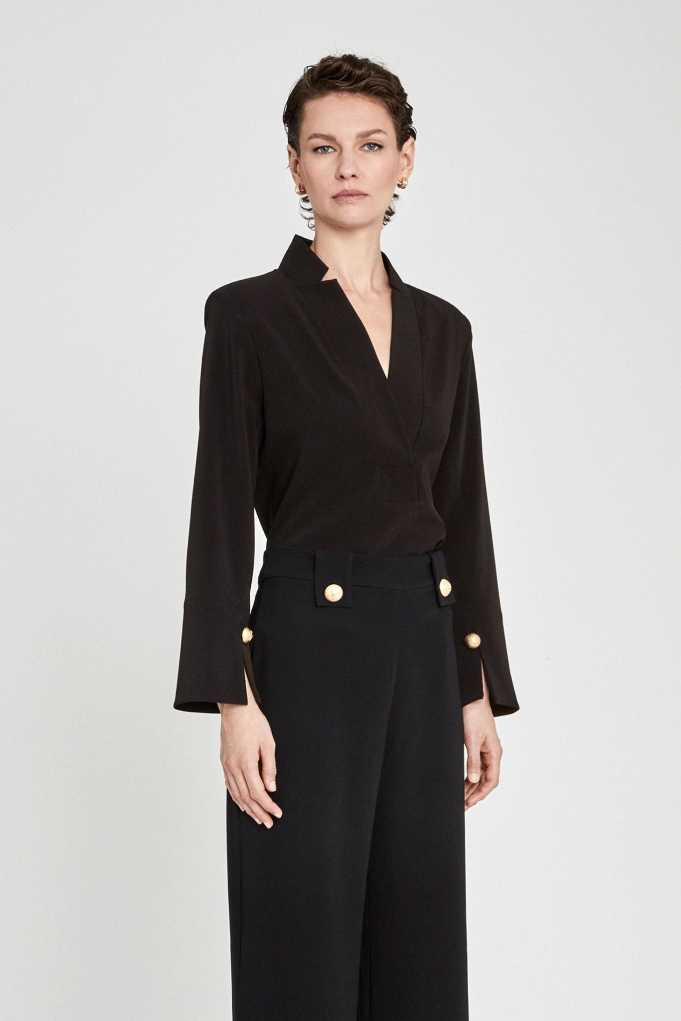 BLUSA MANGA LARGA AZABACHE CORNELIA - THE EXTREME COLLECTION