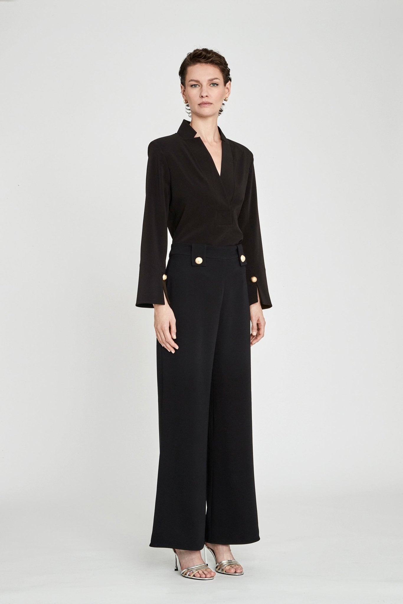 BLUSA MANGA LARGA AZABACHE CORNELIA - THE EXTREME COLLECTION