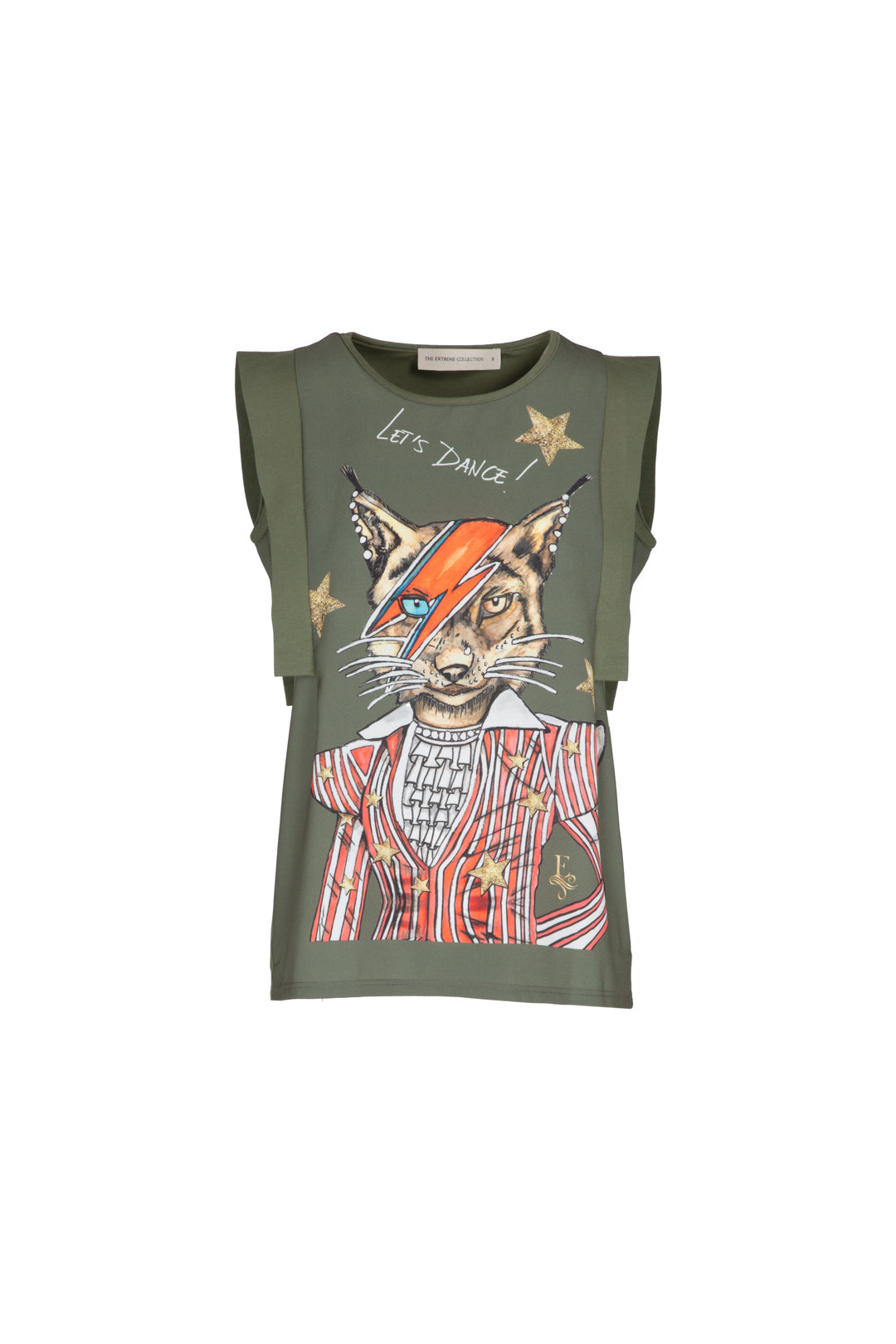 CAMISETA LET´S DANCE VERDE