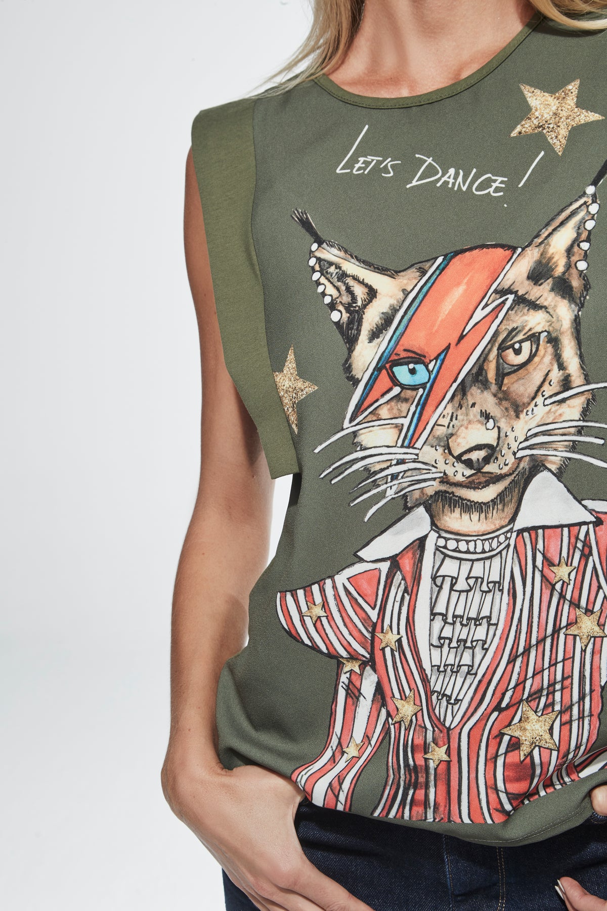 CAMISETA LET´S DANCE VERDE