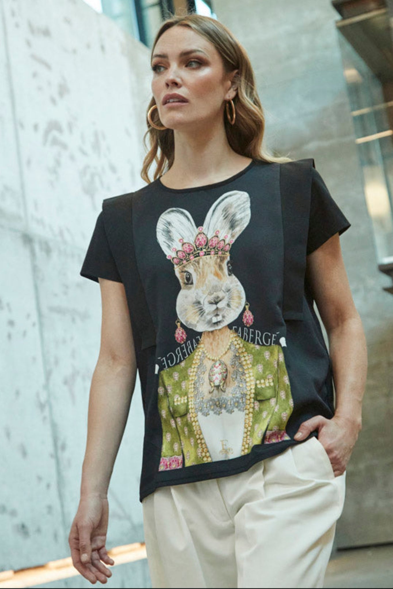 CAMISETA FABERGÉ NEGRO - THE EXTREME COLLECTION