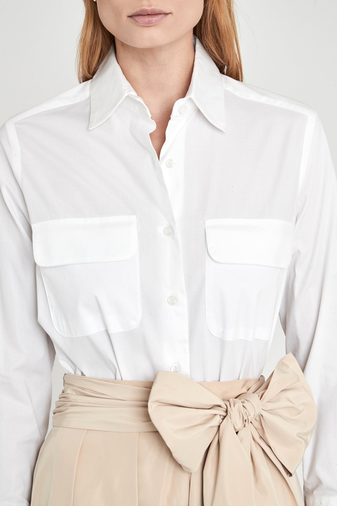 CAMISA BLANCA BOLSILLOS GABRIELLE - THE EXTREME COLLECTION