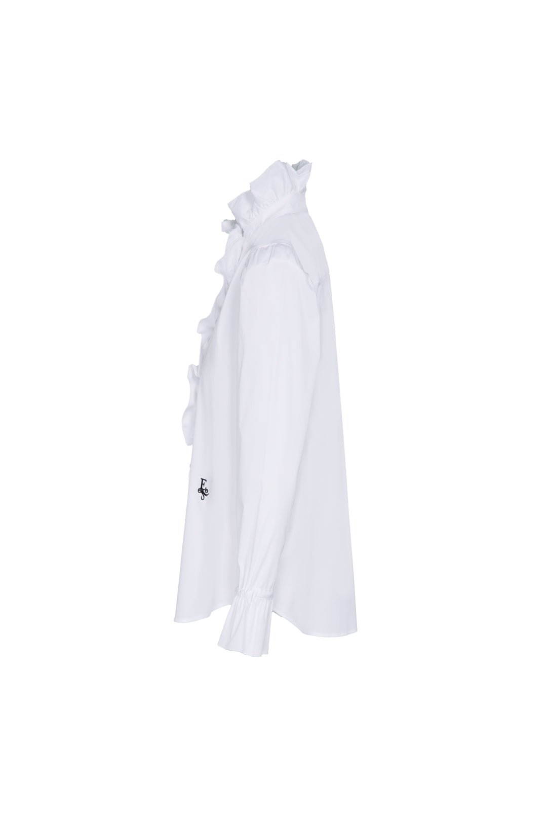 CAMISA BLANCA CON VOLANTE BOHEME - THE EXTREME COLLECTION