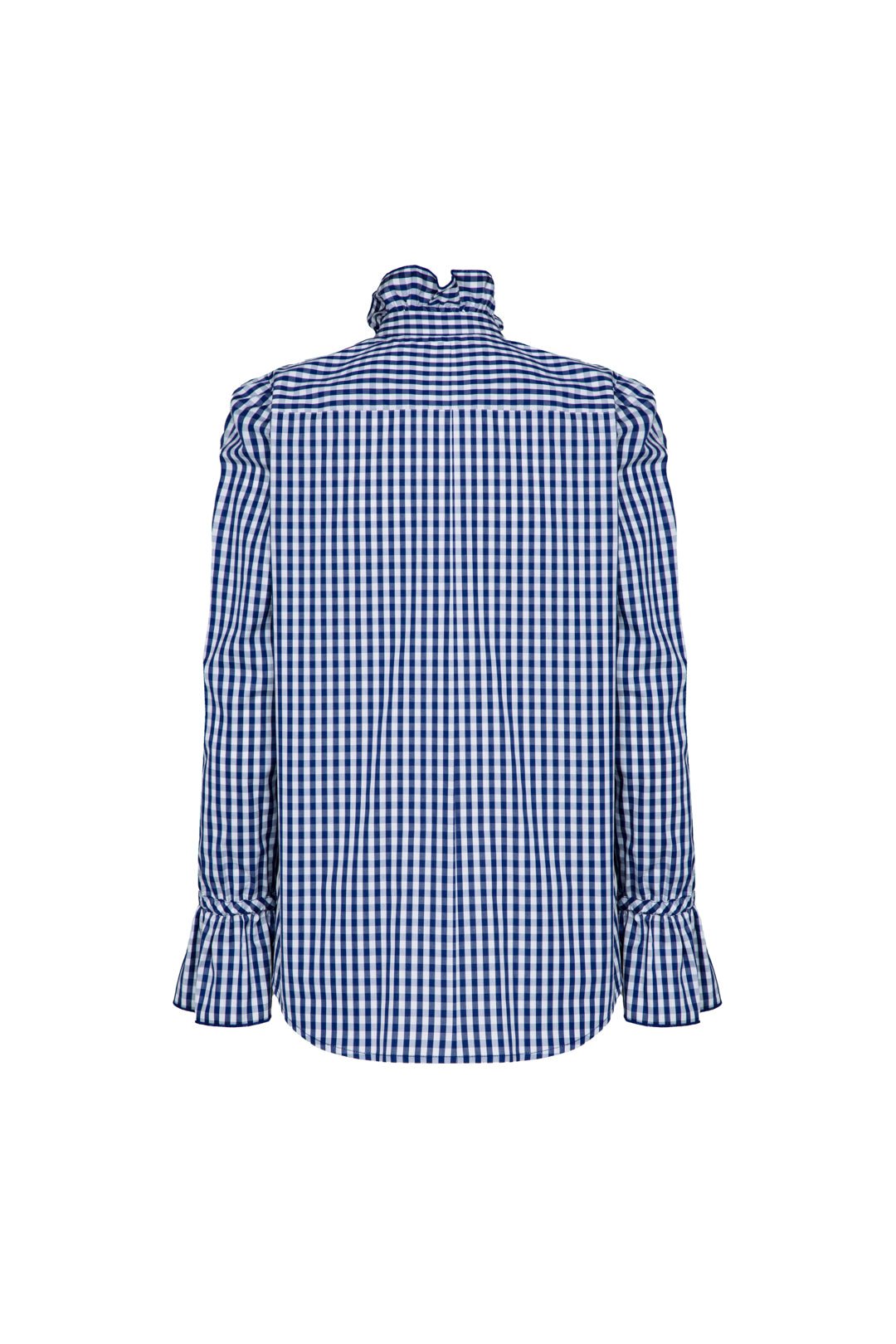 CAMISA CUADROS MARINO VOLANTE BOHEME - THE EXTREME COLLECTION