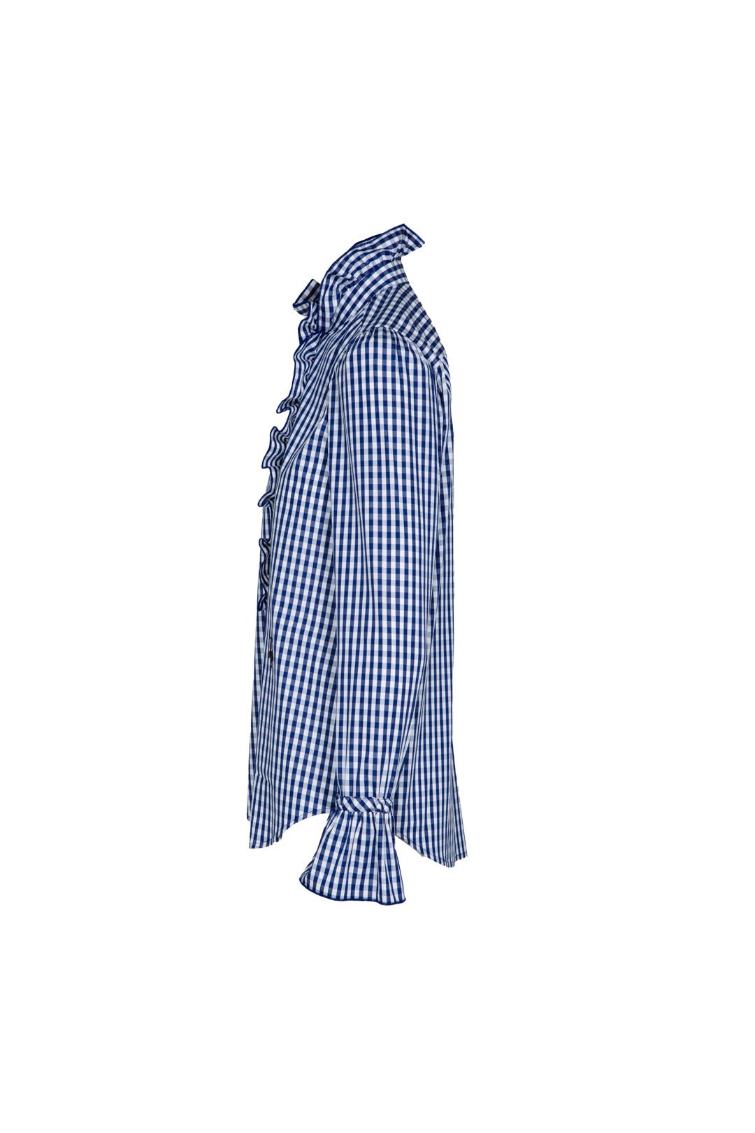 CAMISA CUADROS MARINO VOLANTE BOHEME - THE EXTREME COLLECTION