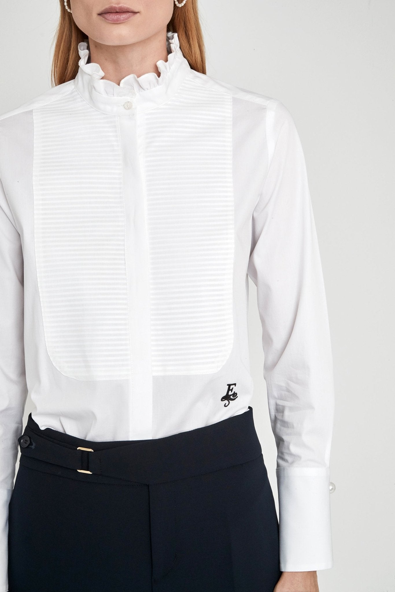 CAMISA PECHERO JARETA C/VOLANTE DUNCAN - THE EXTREME COLLECTION