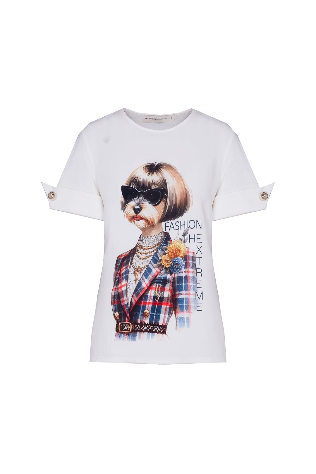 CAMISETA BLANCO FASHION STYLE - THE EXTREME COLLECTION