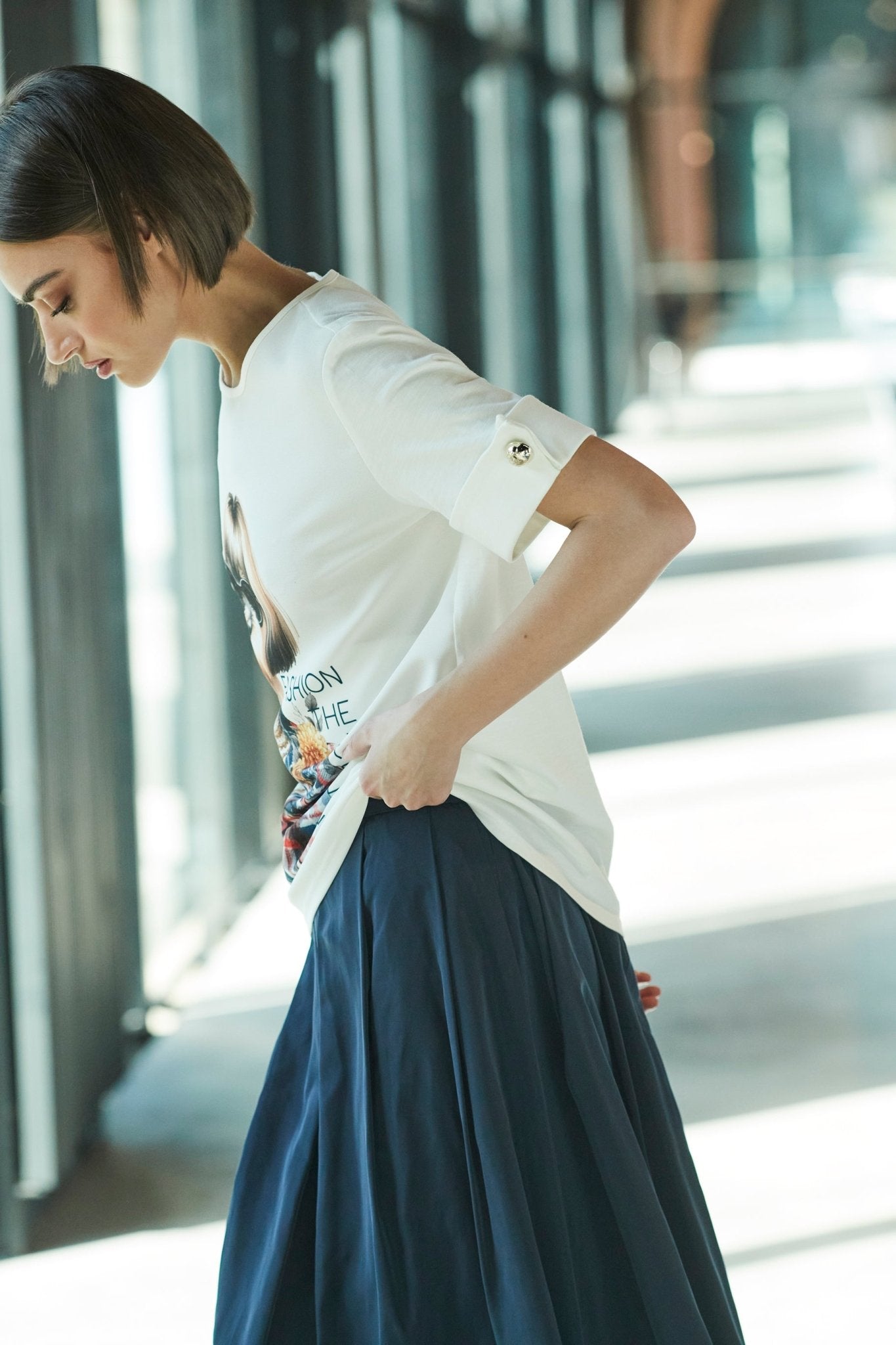 CAMISETA BLANCO FASHION STYLE - THE EXTREME COLLECTION