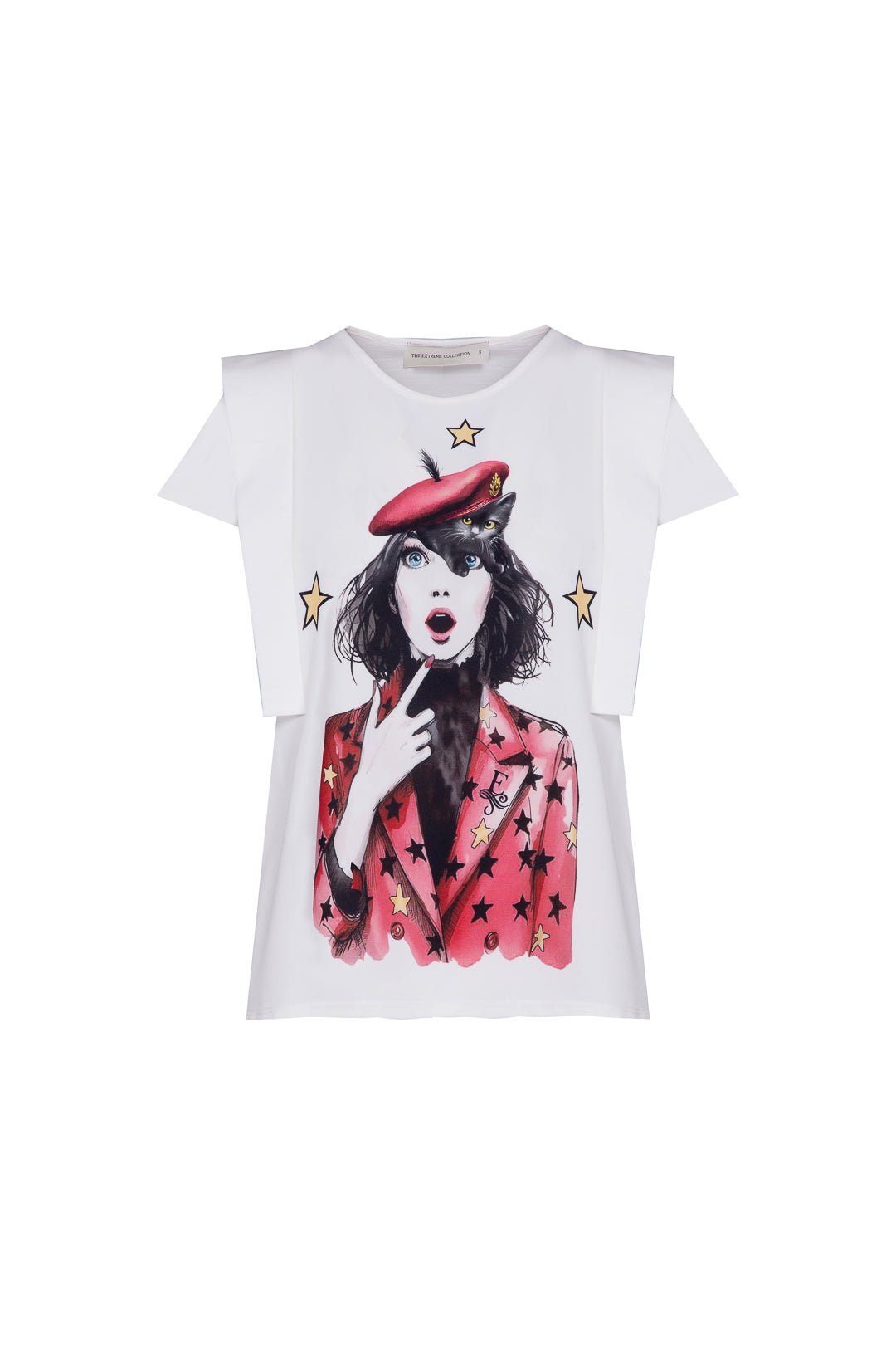 CAMISETA BLANCO GOLDEN STAR - THE EXTREME COLLECTION