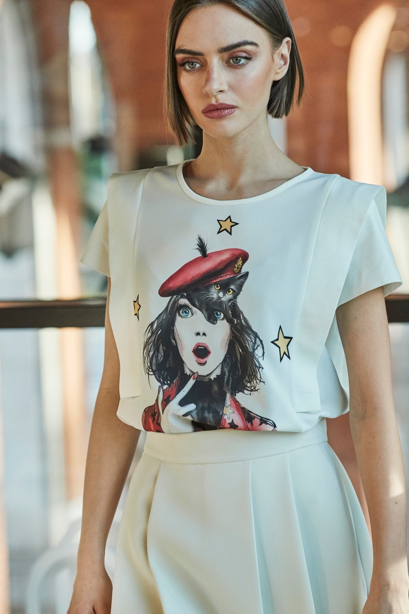 CAMISETA BLANCO GOLDEN STAR - THE EXTREME COLLECTION