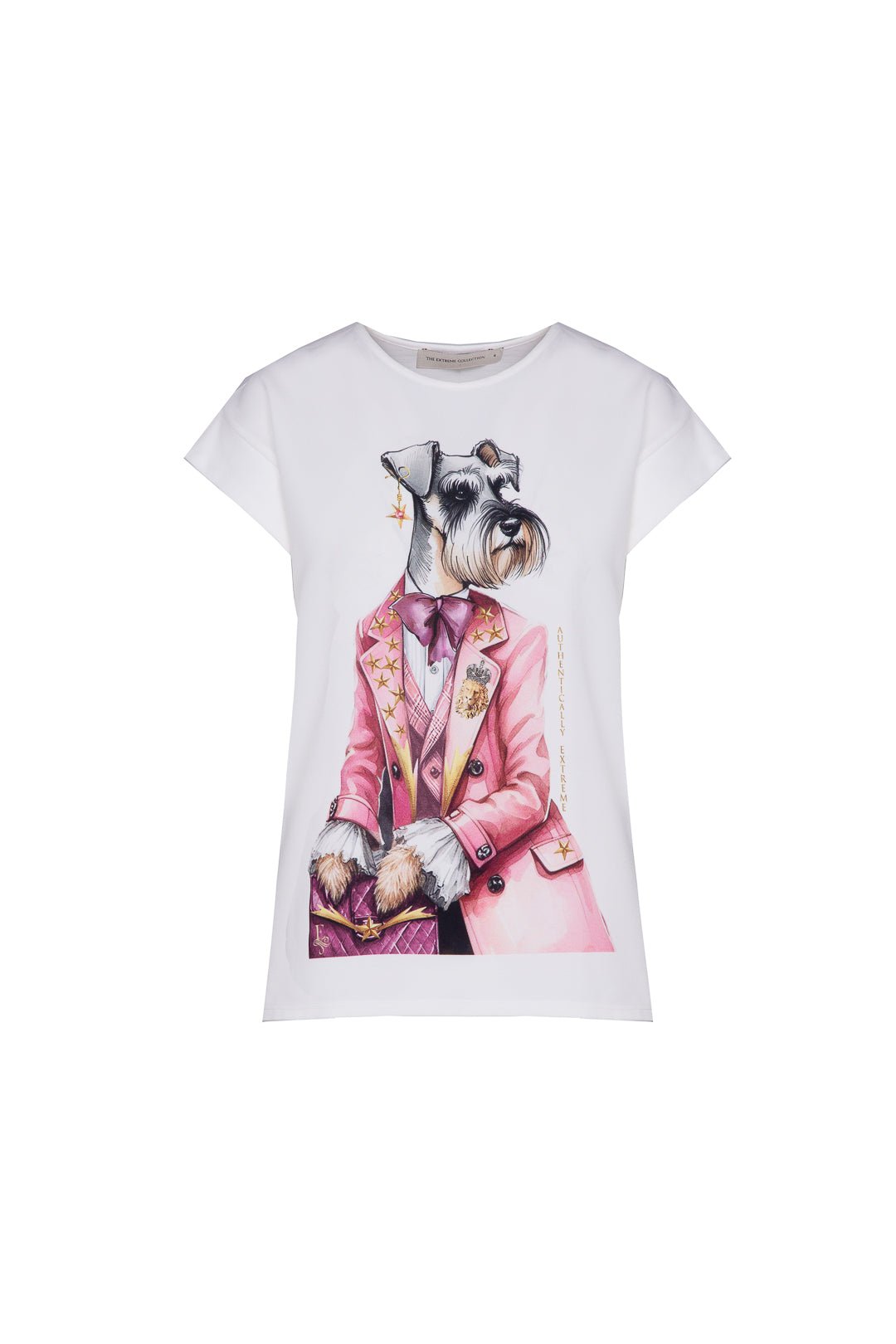 CAMISETA BLANCO SHNAUZER - THE EXTREME COLLECTION