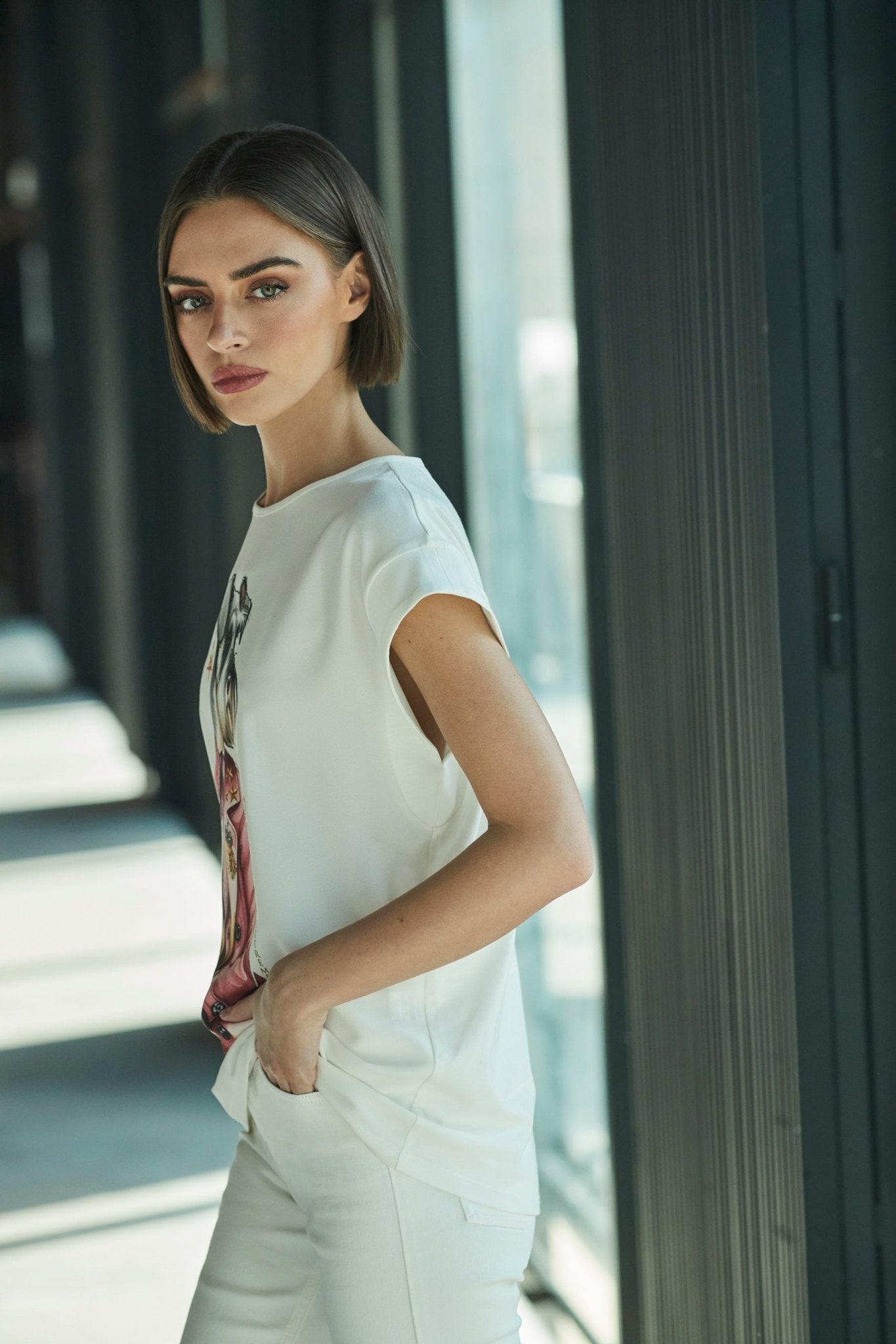 CAMISETA BLANCO SHNAUZER - THE EXTREME COLLECTION