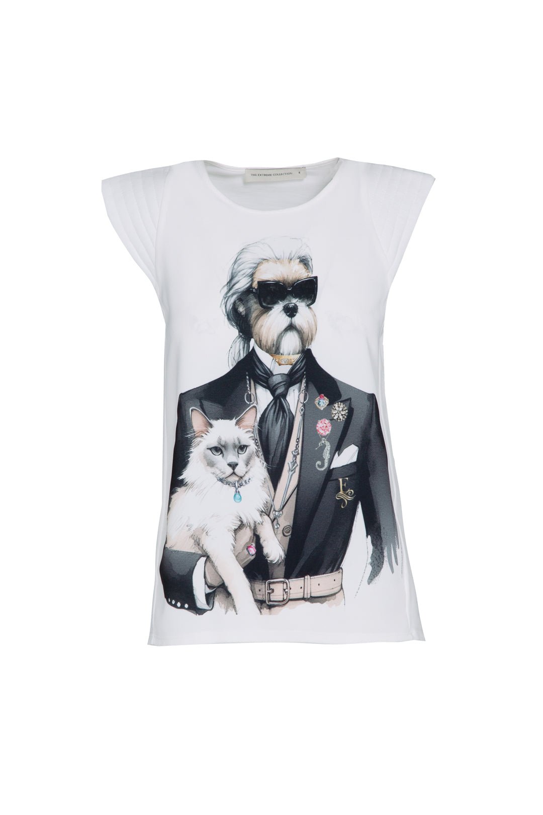 CAMISETA BLANCO SWEET CAT - THE EXTREME COLLECTION