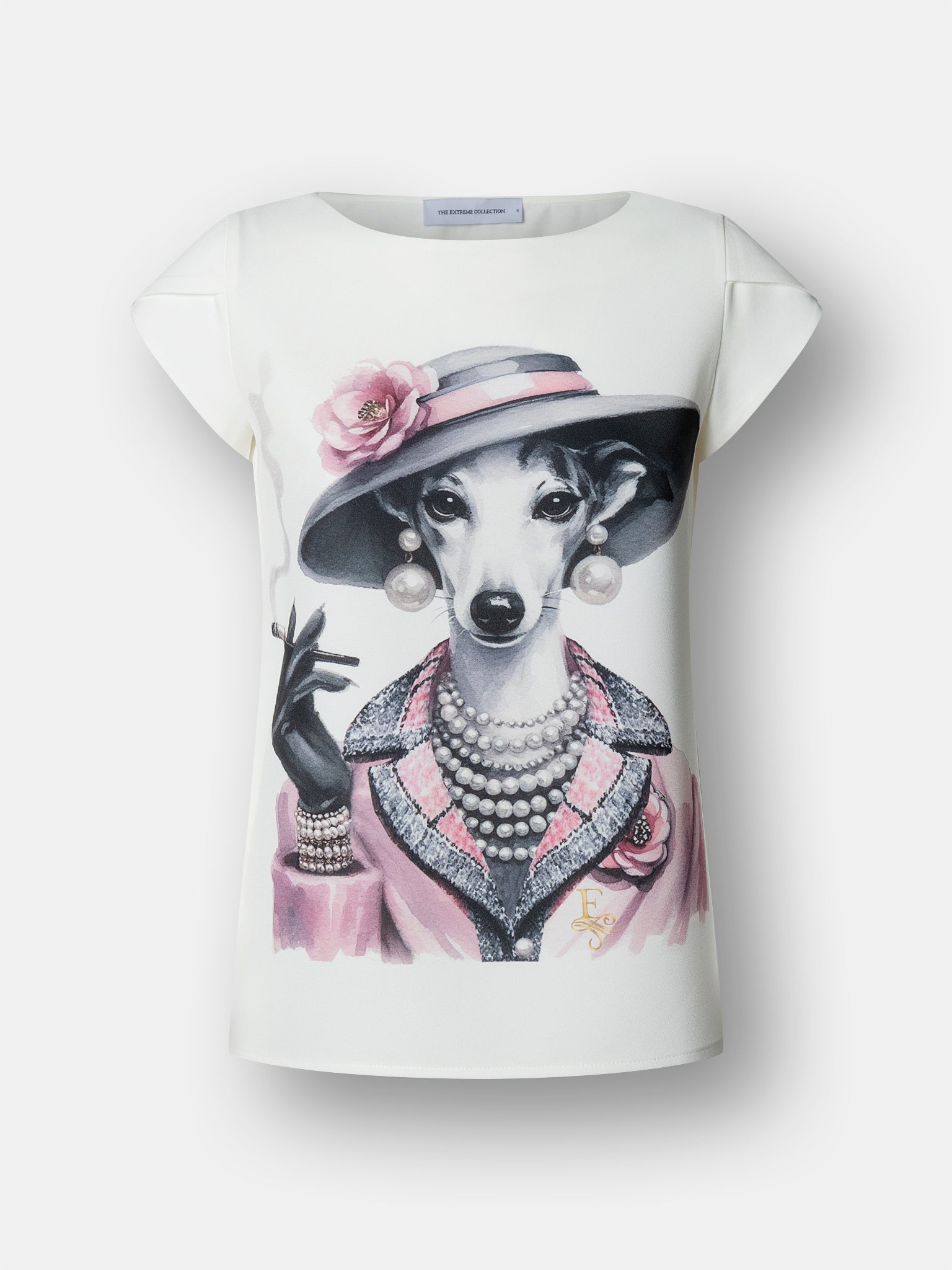 CAMISETA ESTAMPADA BLANCO CAMELIA - THE EXTREME COLLECTION