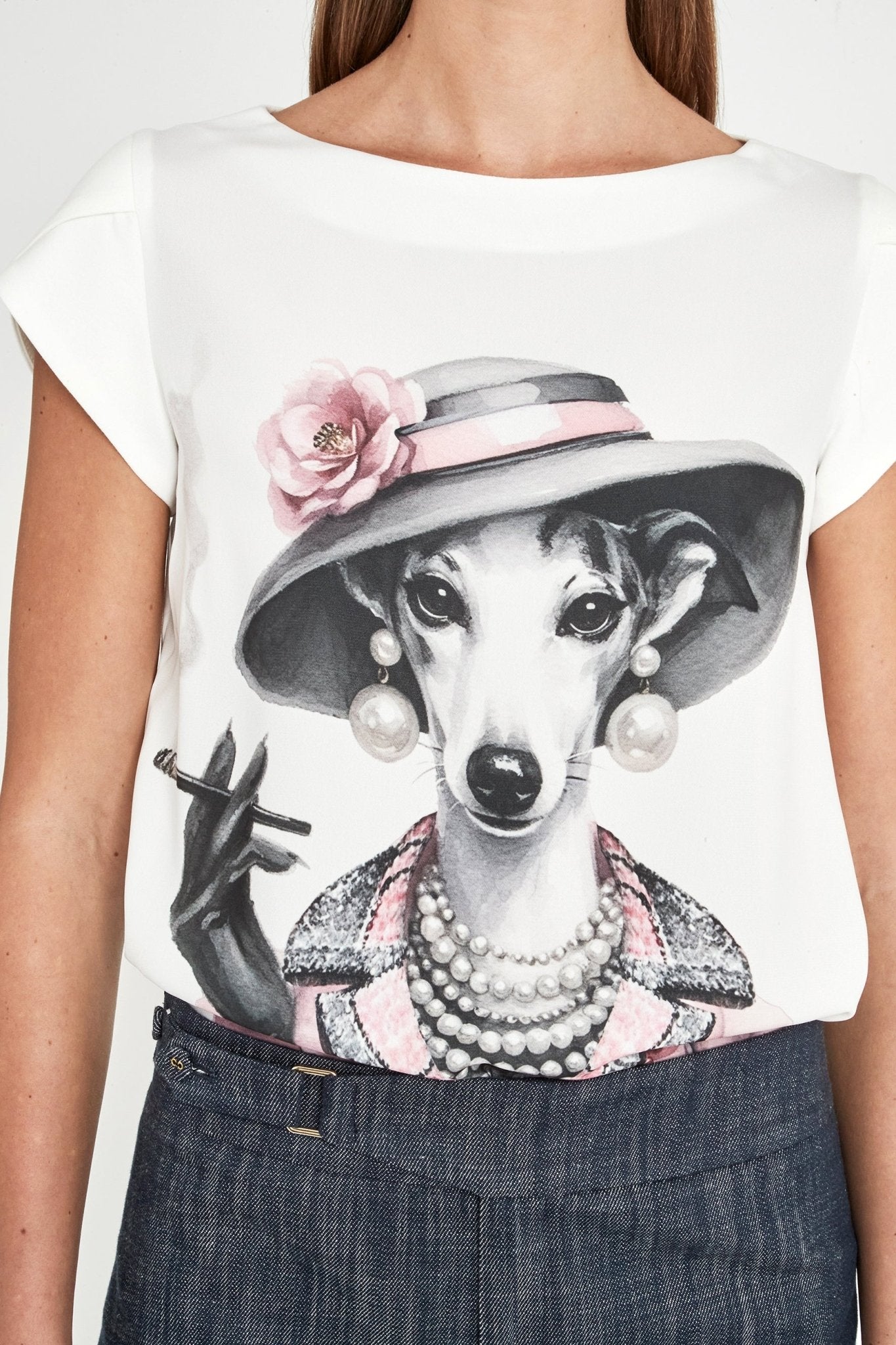 CAMISETA ESTAMPADA BLANCO CAMELIA - THE EXTREME COLLECTION