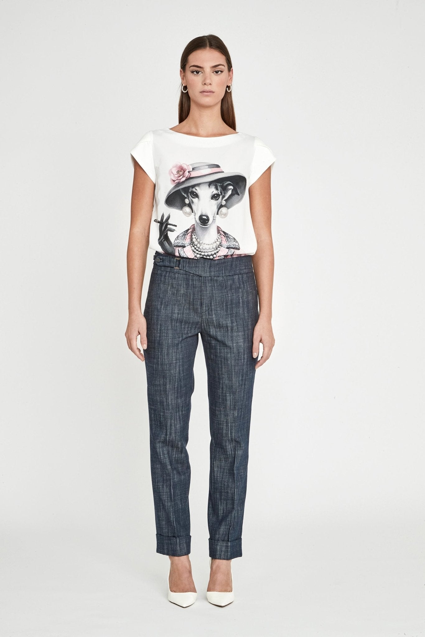 CAMISETA ESTAMPADA BLANCO CAMELIA - THE EXTREME COLLECTION