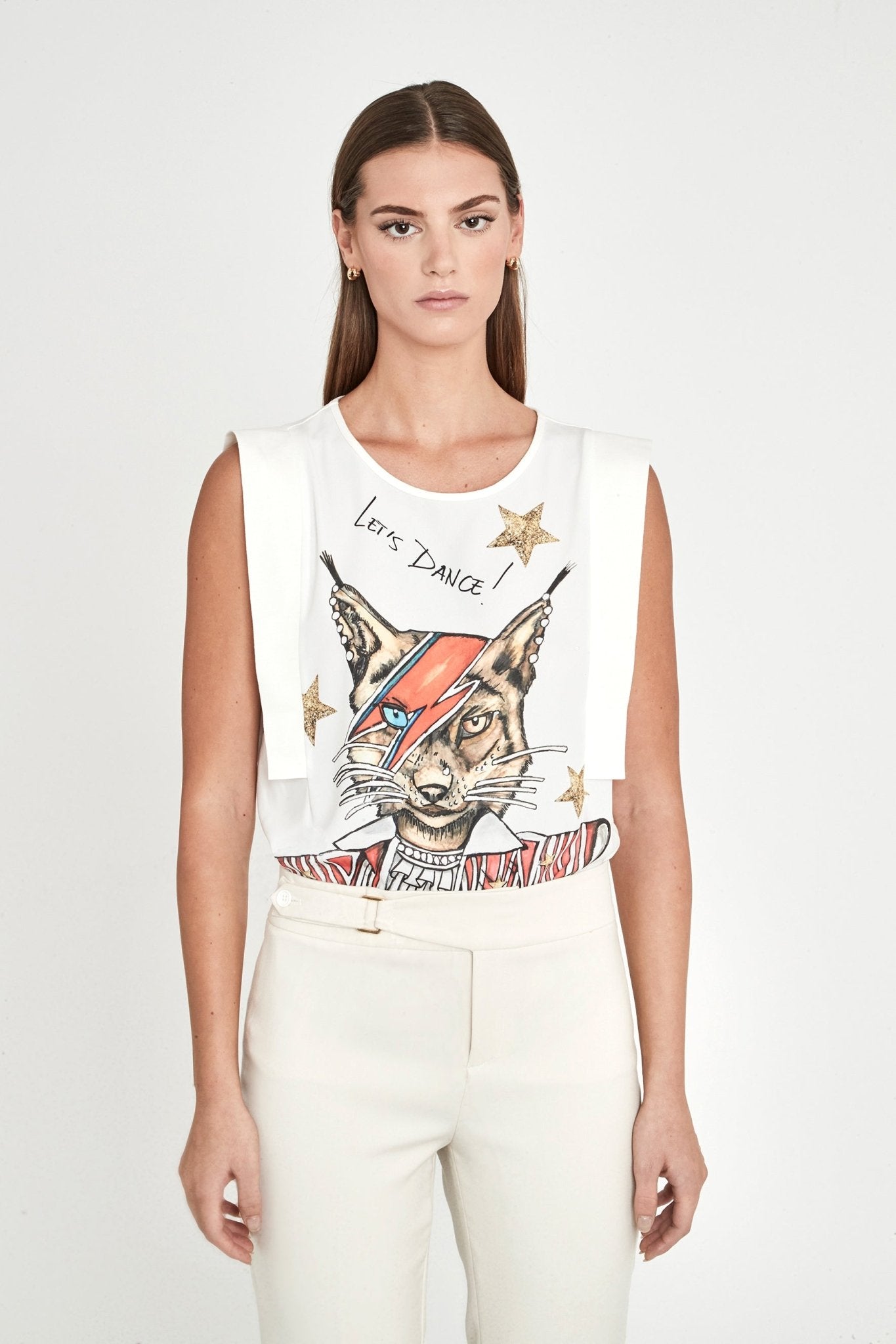 CAMISETA ESTAMPADA BLANCO LET´S DANCE - THE EXTREME COLLECTION