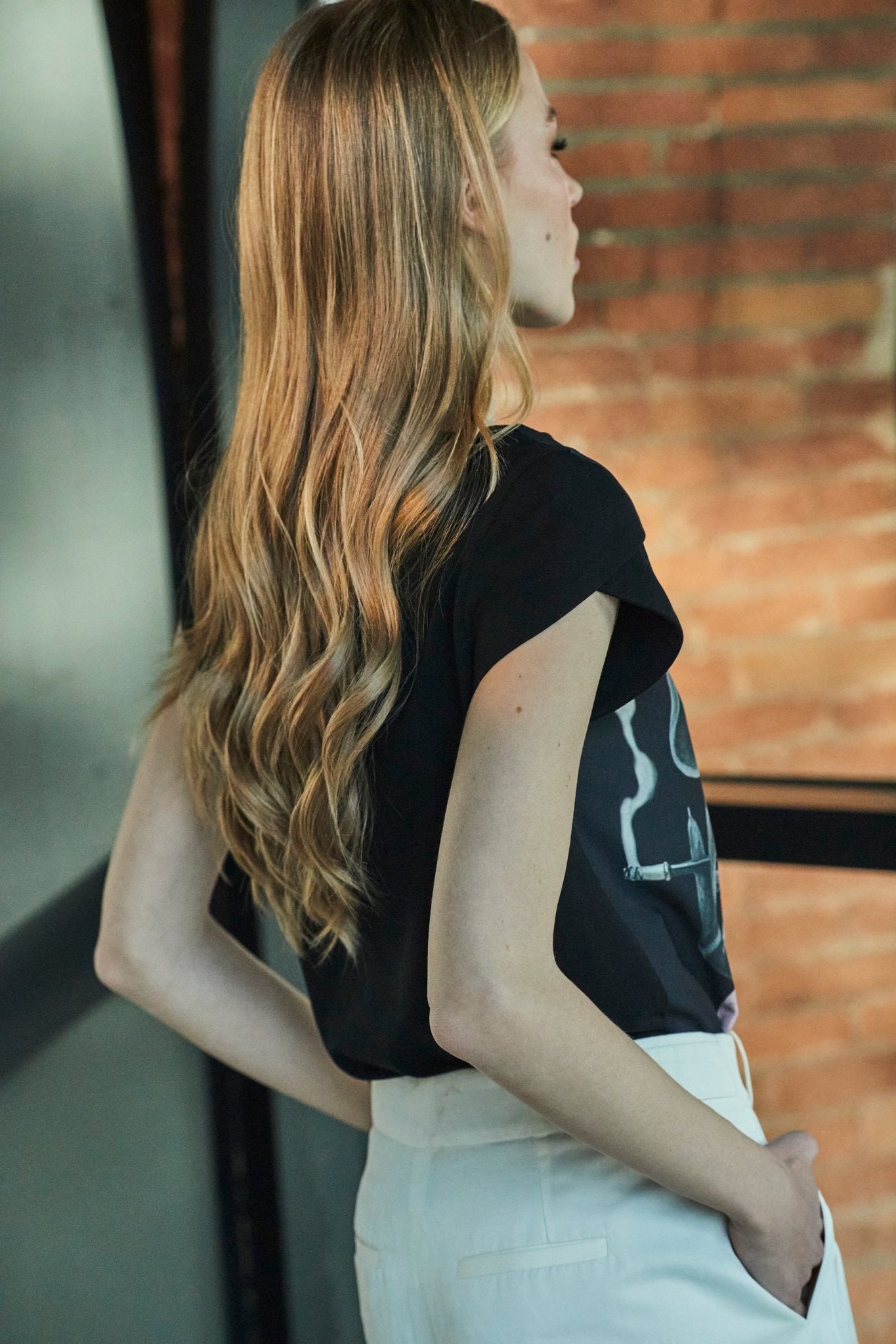 CAMISETA NEGRO CAMELIA - THE EXTREME COLLECTION