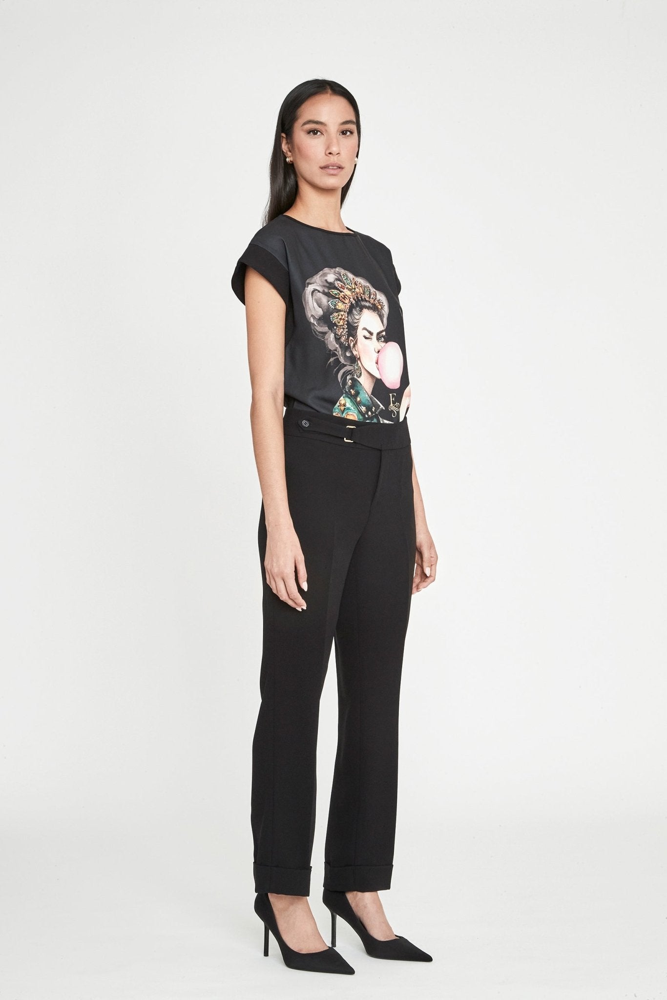 CAMISETA NEGRO PINK BALLOON - THE EXTREME COLLECTION