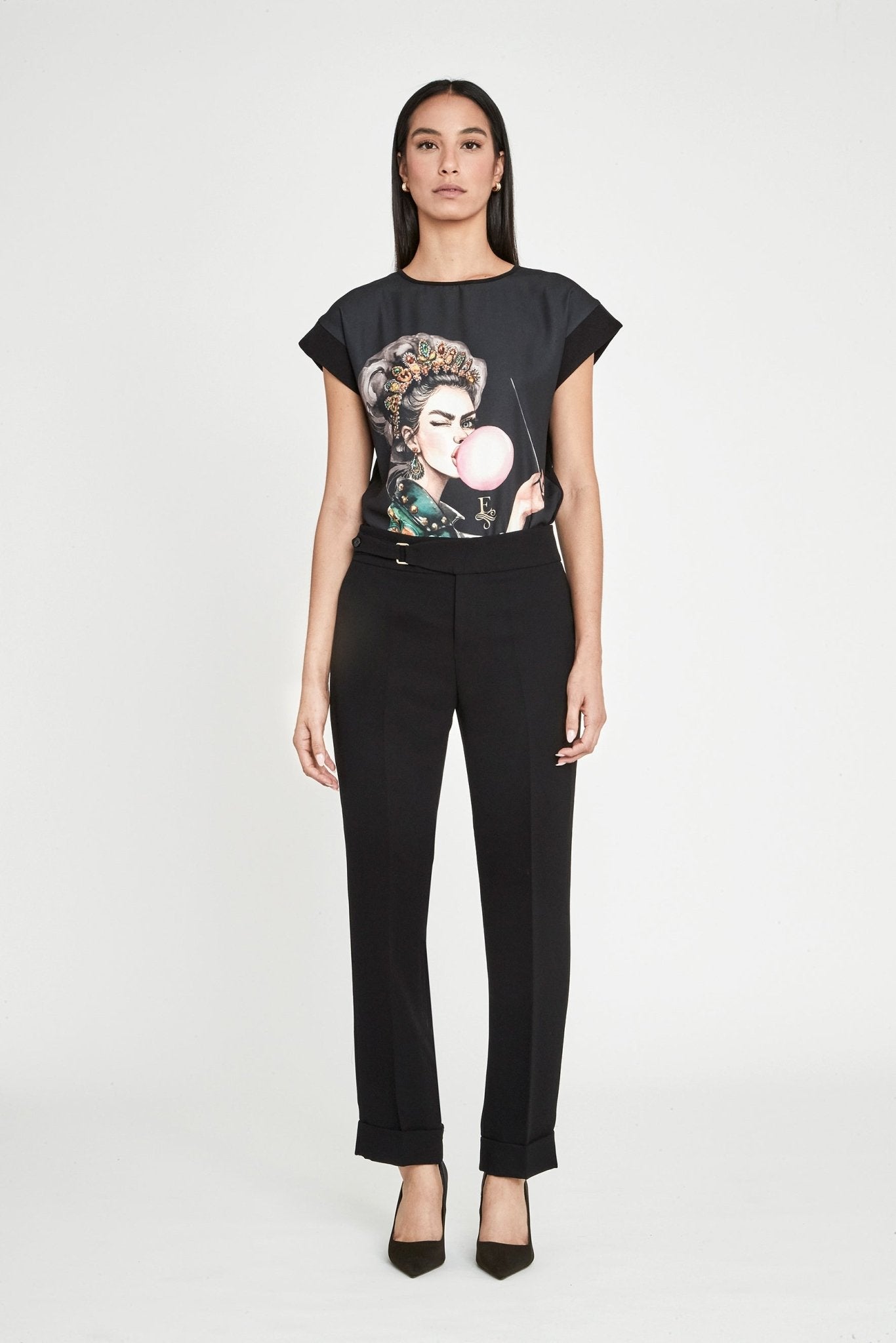 CAMISETA NEGRO PINK BALLOON - THE EXTREME COLLECTION