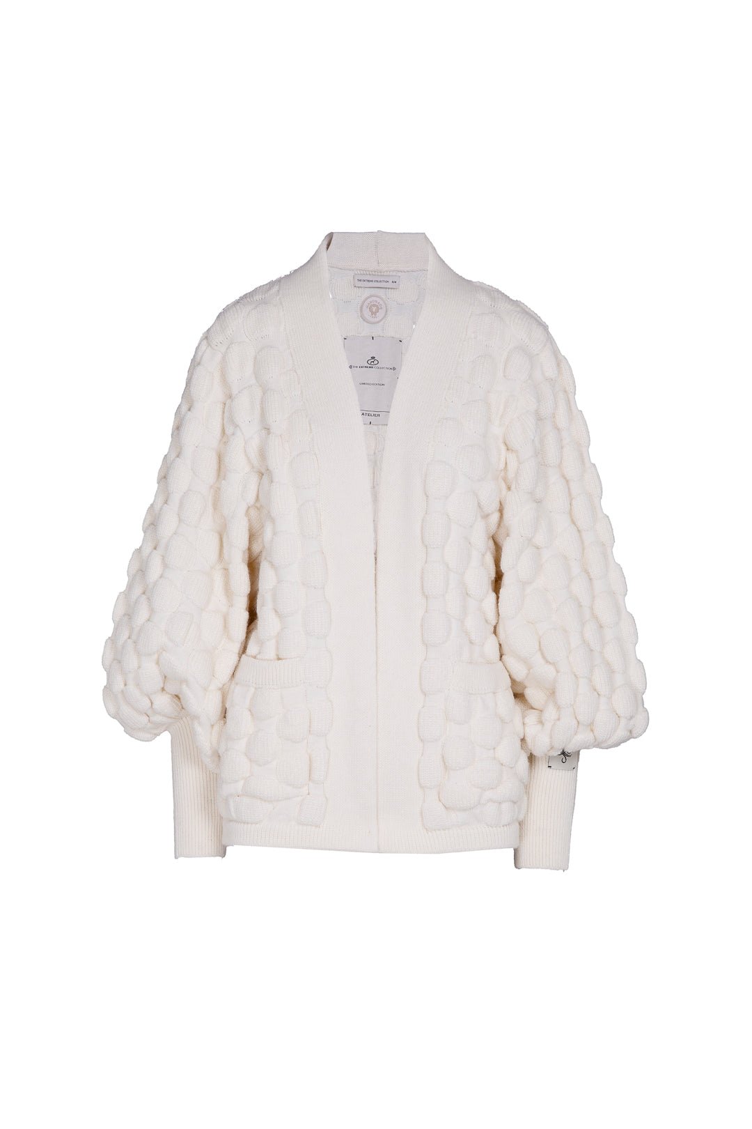 CARDIGAN CORTO MARFIL ANNETTE - THE EXTREME COLLECTION