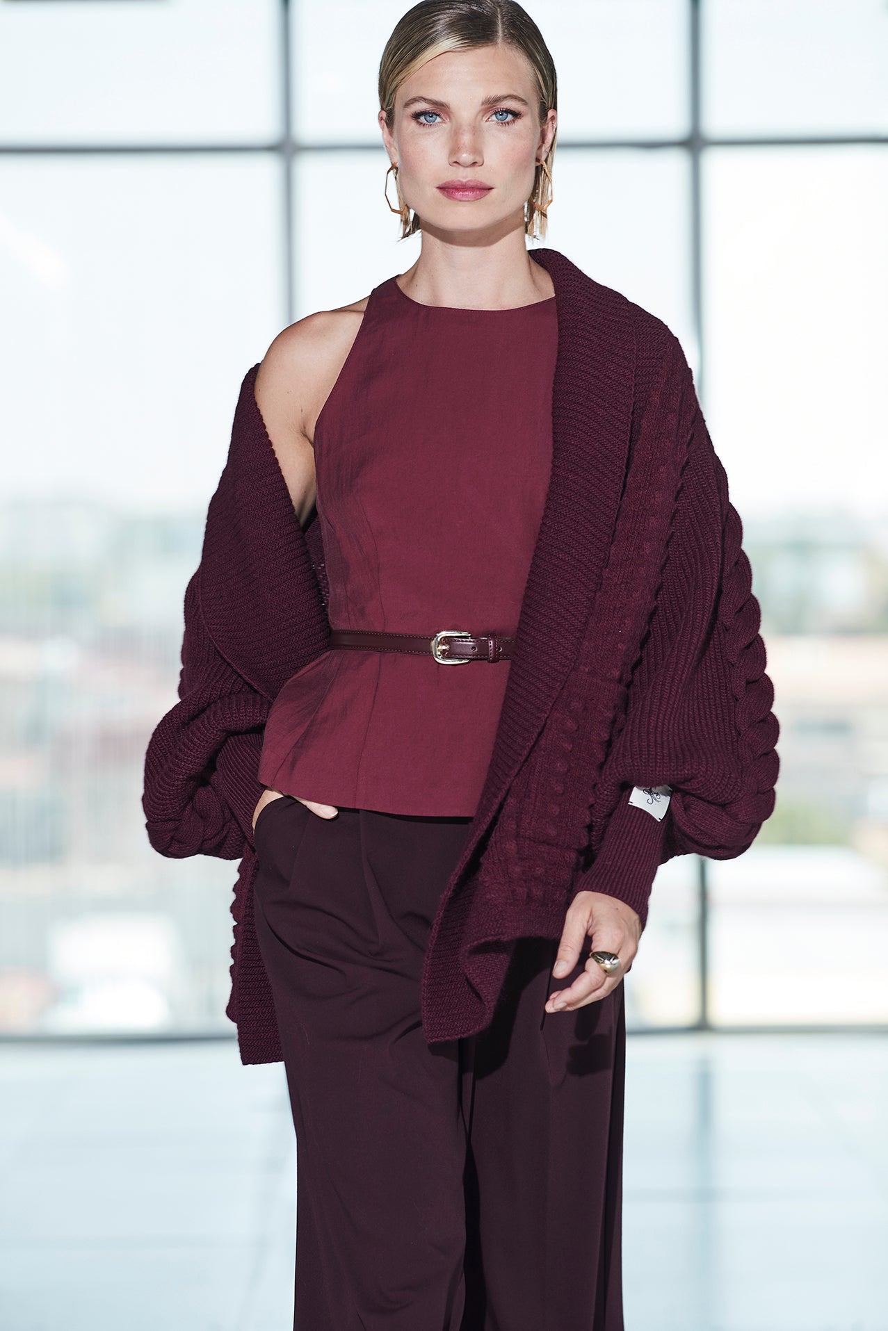 CARDIGAN CORTO MERLOT DANIELLE - THE EXTREME COLLECTION
