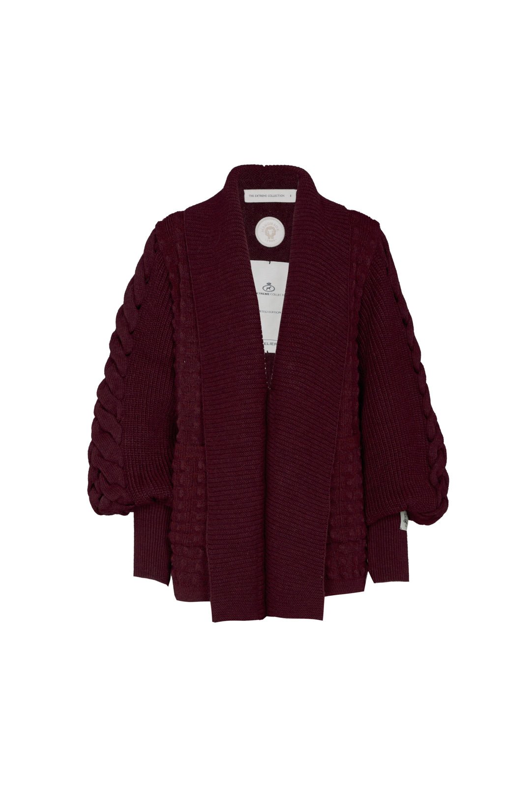 CARDIGAN CORTO MERLOT DANIELLE - THE EXTREME COLLECTION