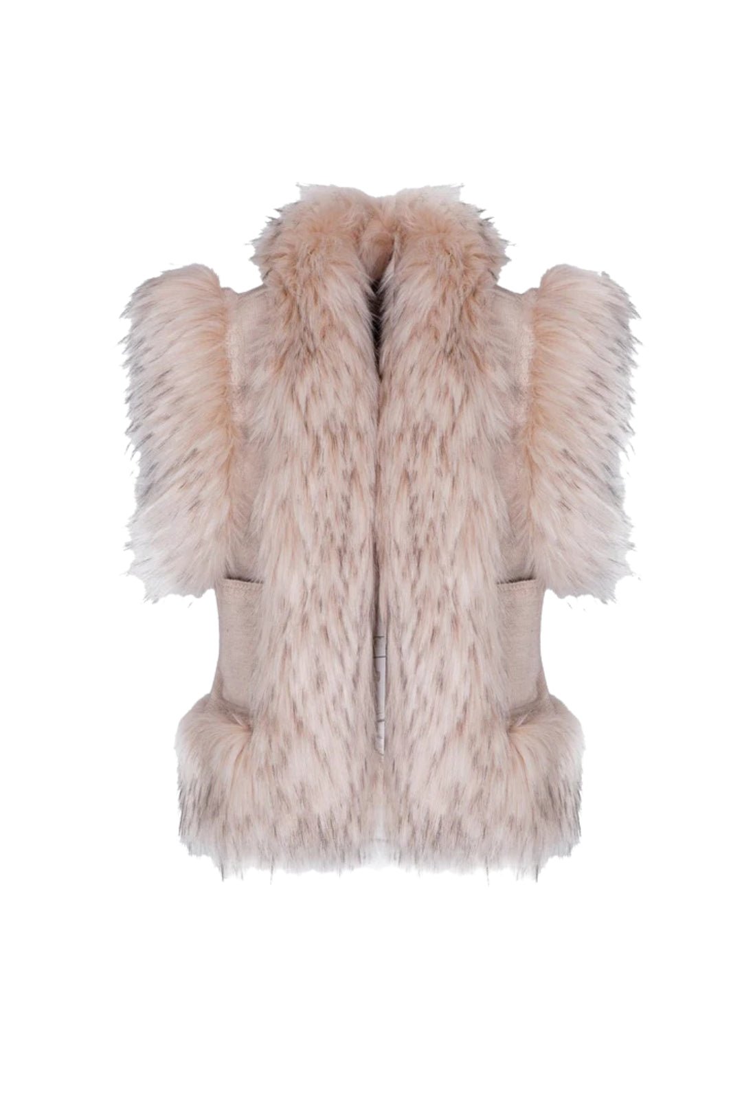 CHALECO JACQUARD MARFIL FLEUR - THE EXTREME COLLECTION