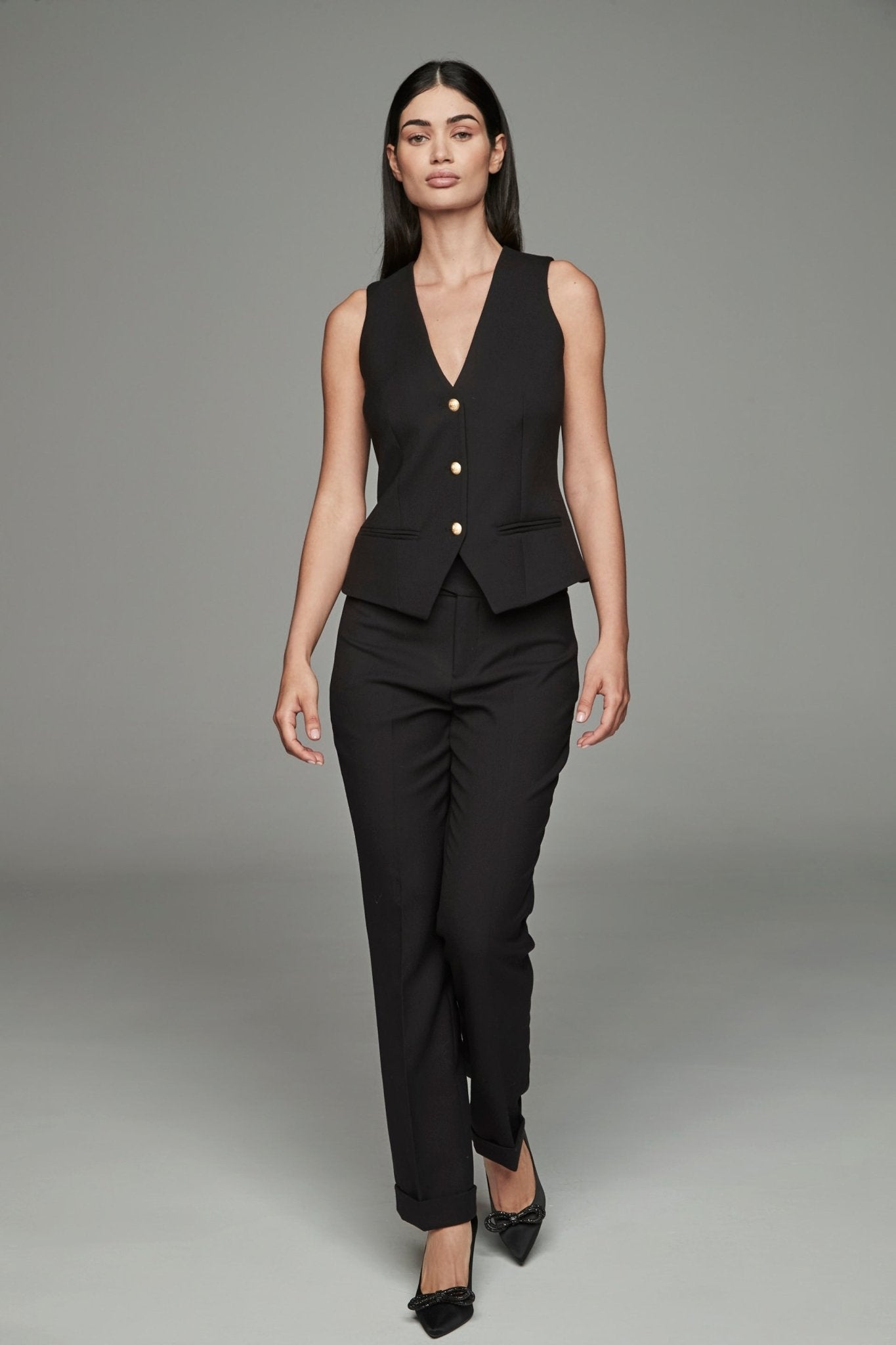 CHALECO NEGRO ATELIER - THE EXTREME COLLECTION