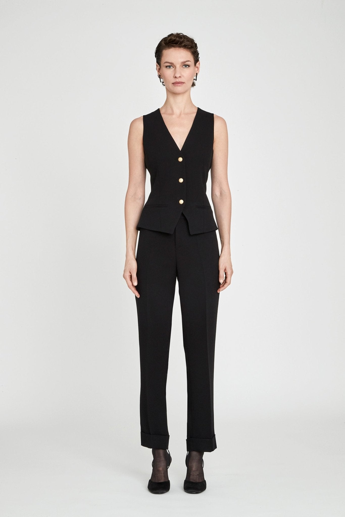 CHALECO NEGRO ATELIER - THE EXTREME COLLECTION