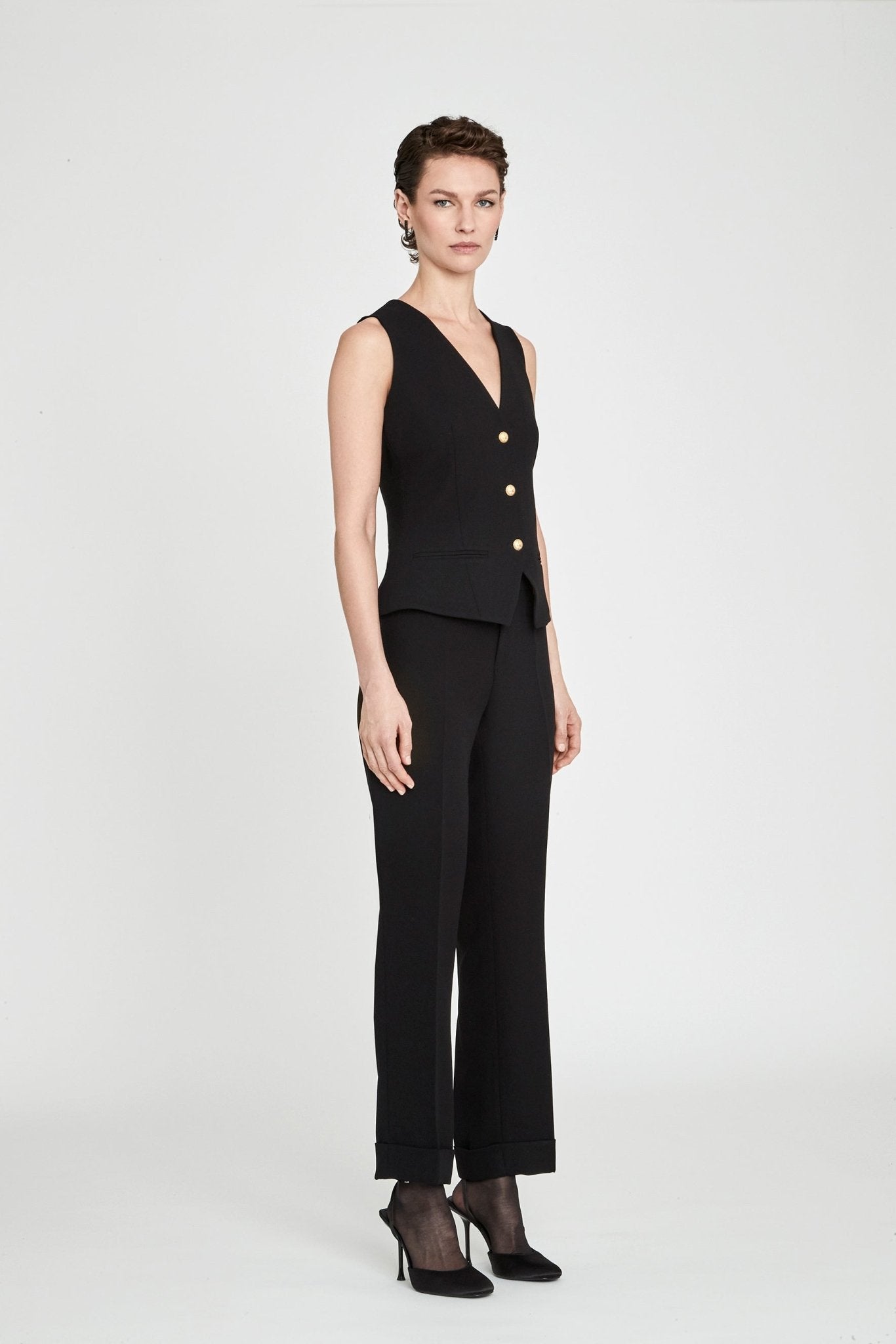 CHALECO NEGRO ATELIER - THE EXTREME COLLECTION