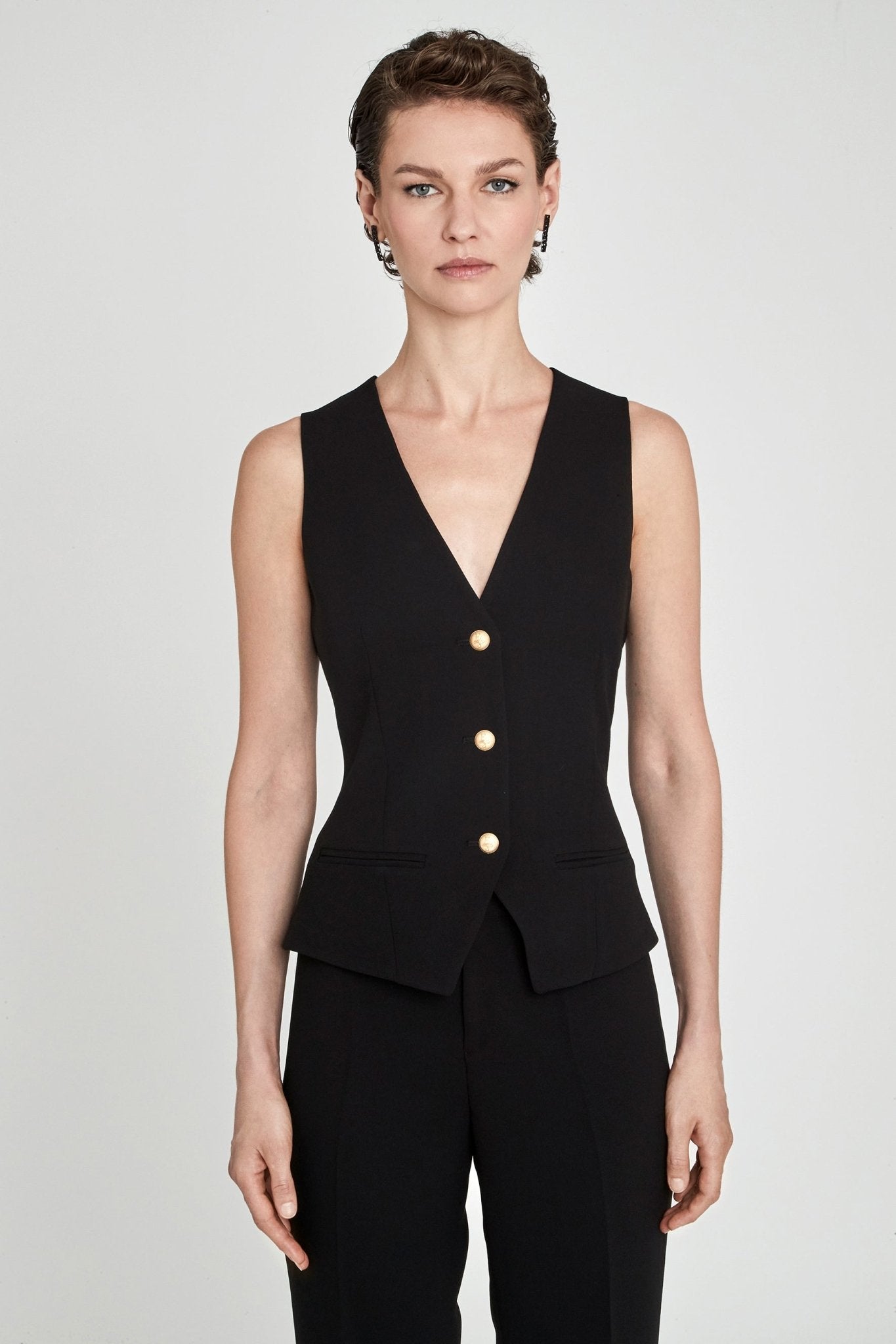 CHALECO NEGRO ATELIER - THE EXTREME COLLECTION