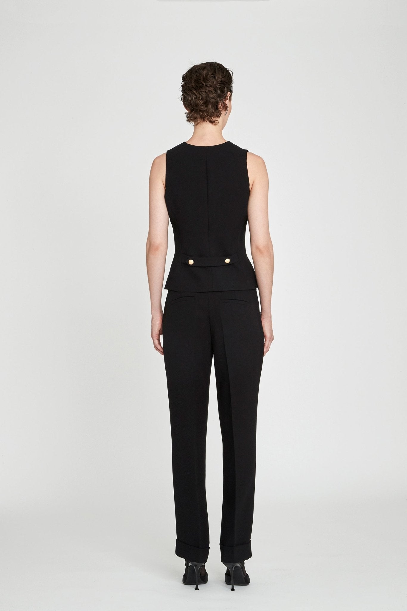 CHALECO NEGRO ATELIER - THE EXTREME COLLECTION