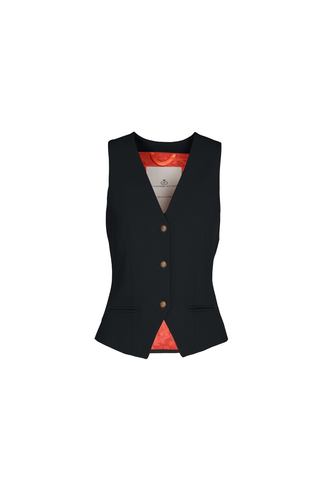 CHALECO NEGRO ATELIER - THE EXTREME COLLECTION